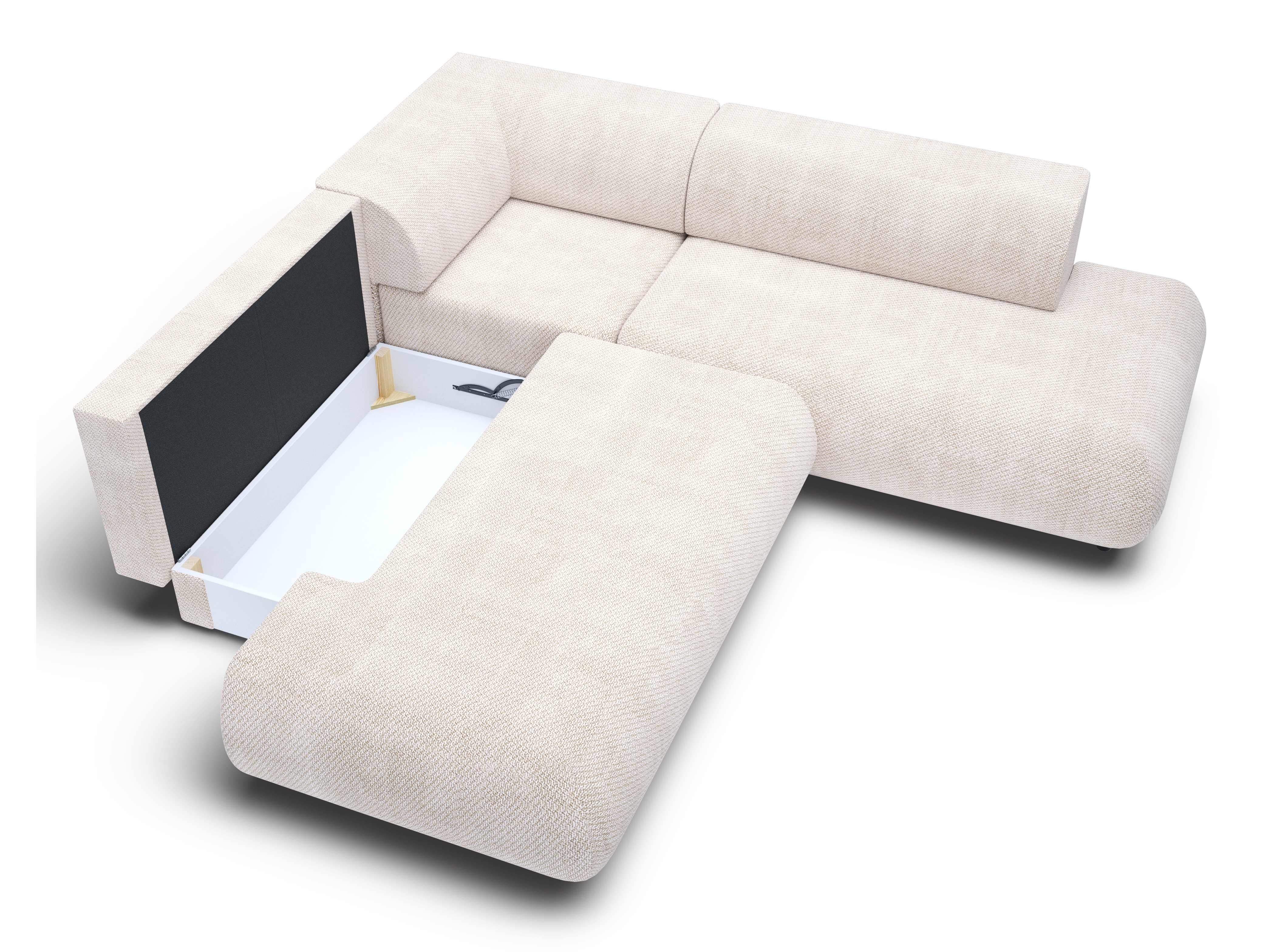 Corner sofa Kingston 186 (Vinci 26)