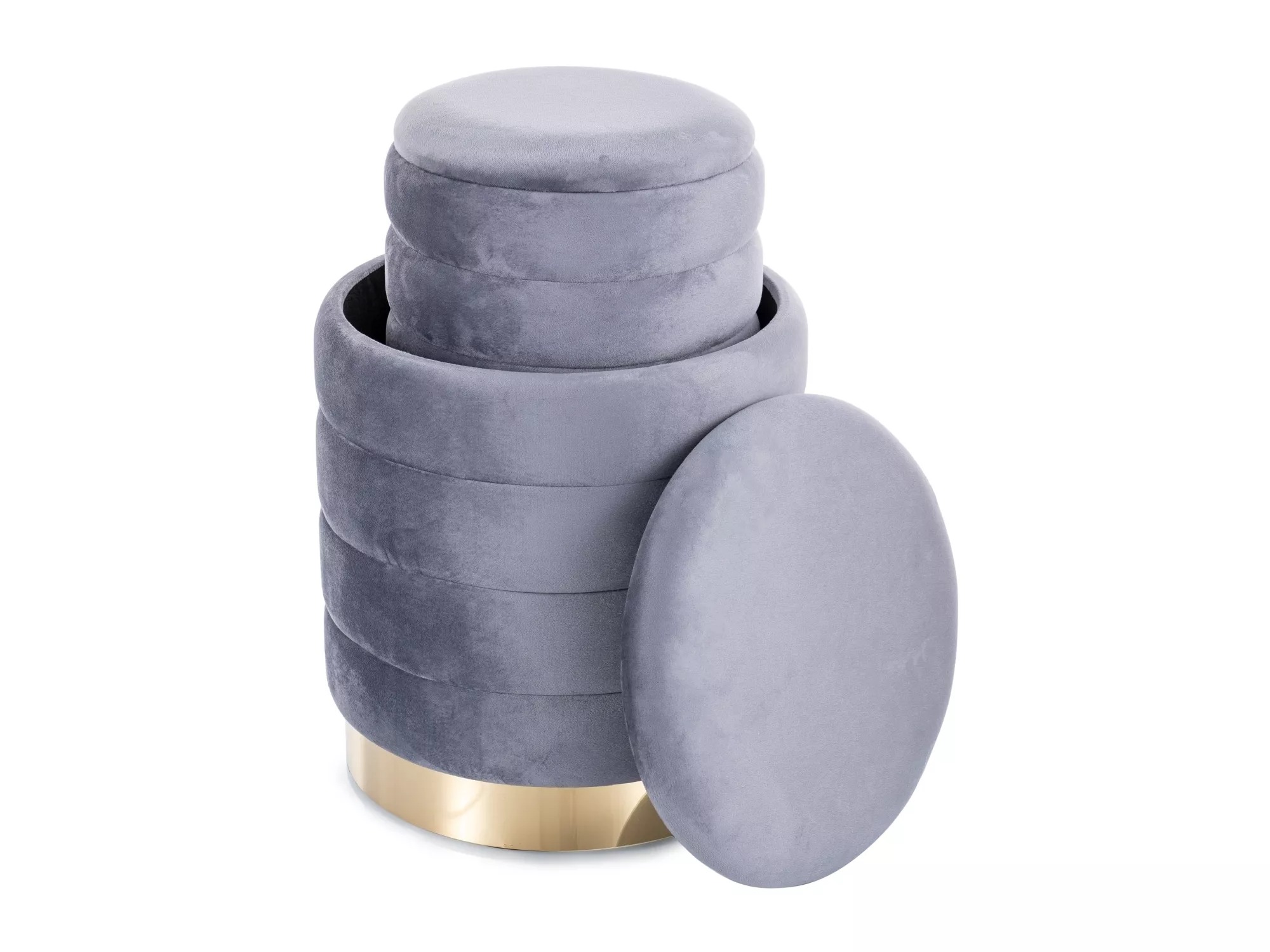 Ottoman set Detroit 906 (Grey)