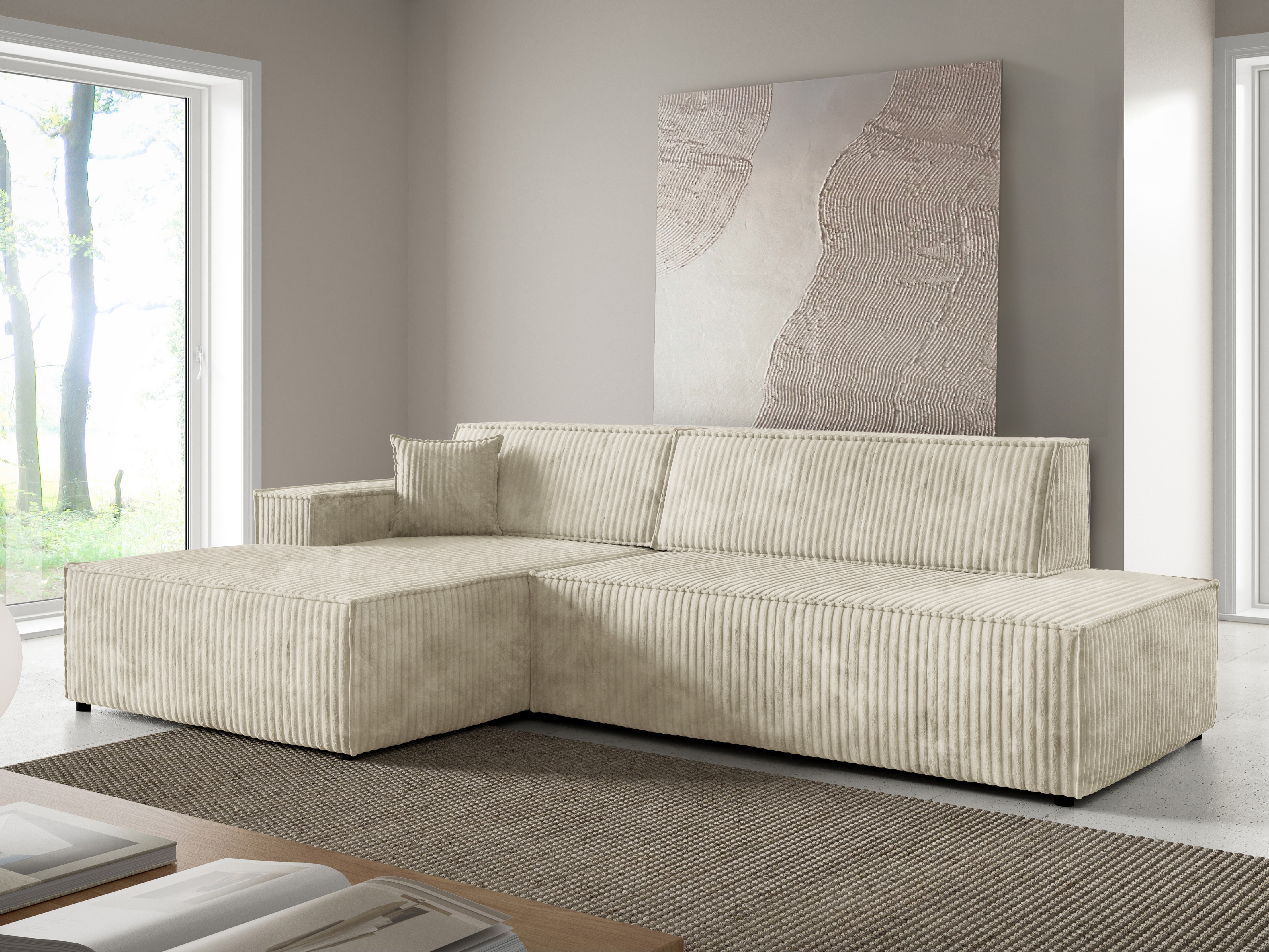 Corner sofa Kingston 187 (Tilia 03)