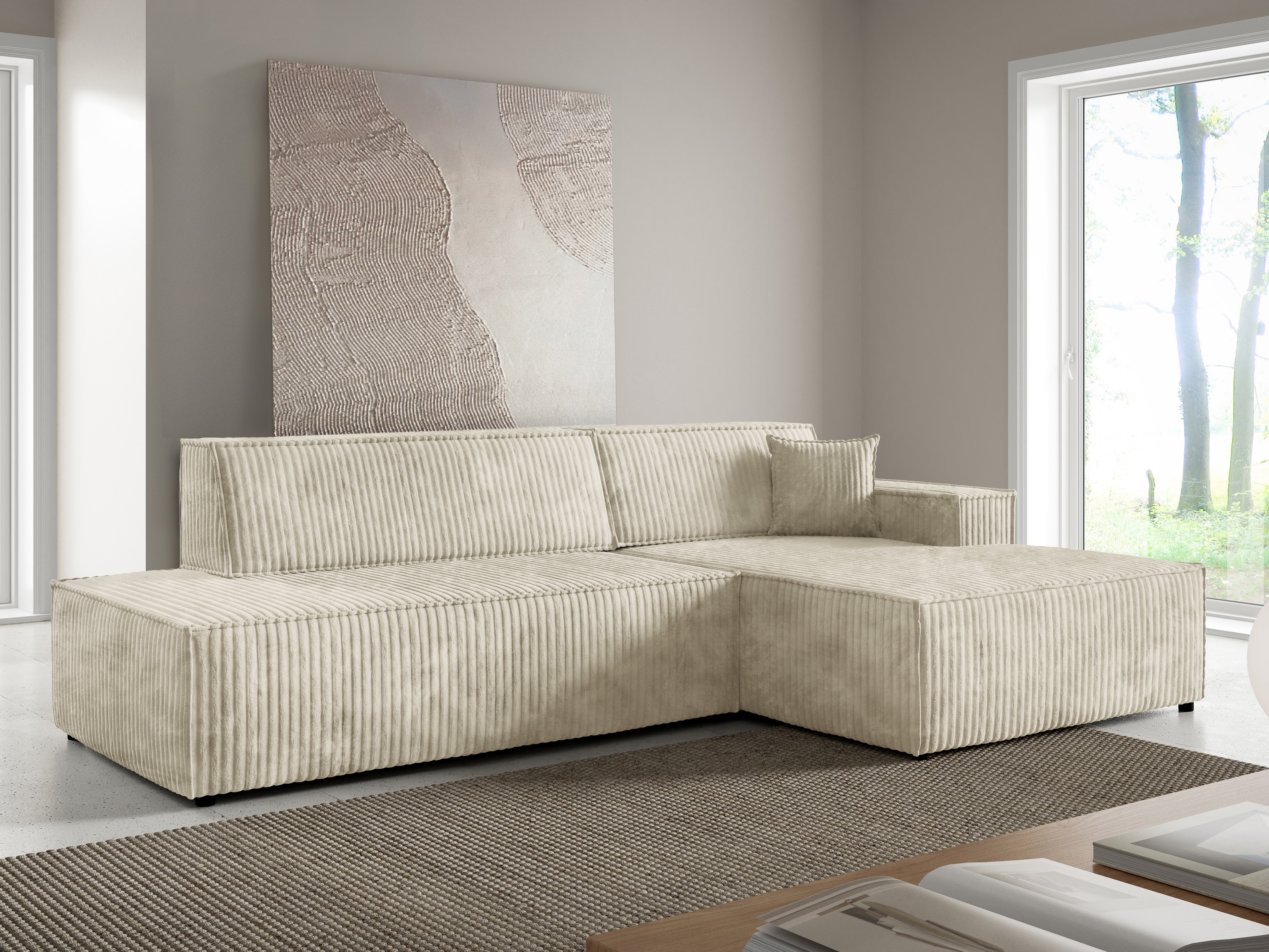 Corner sofa Kingston 187 (Tilia 03)