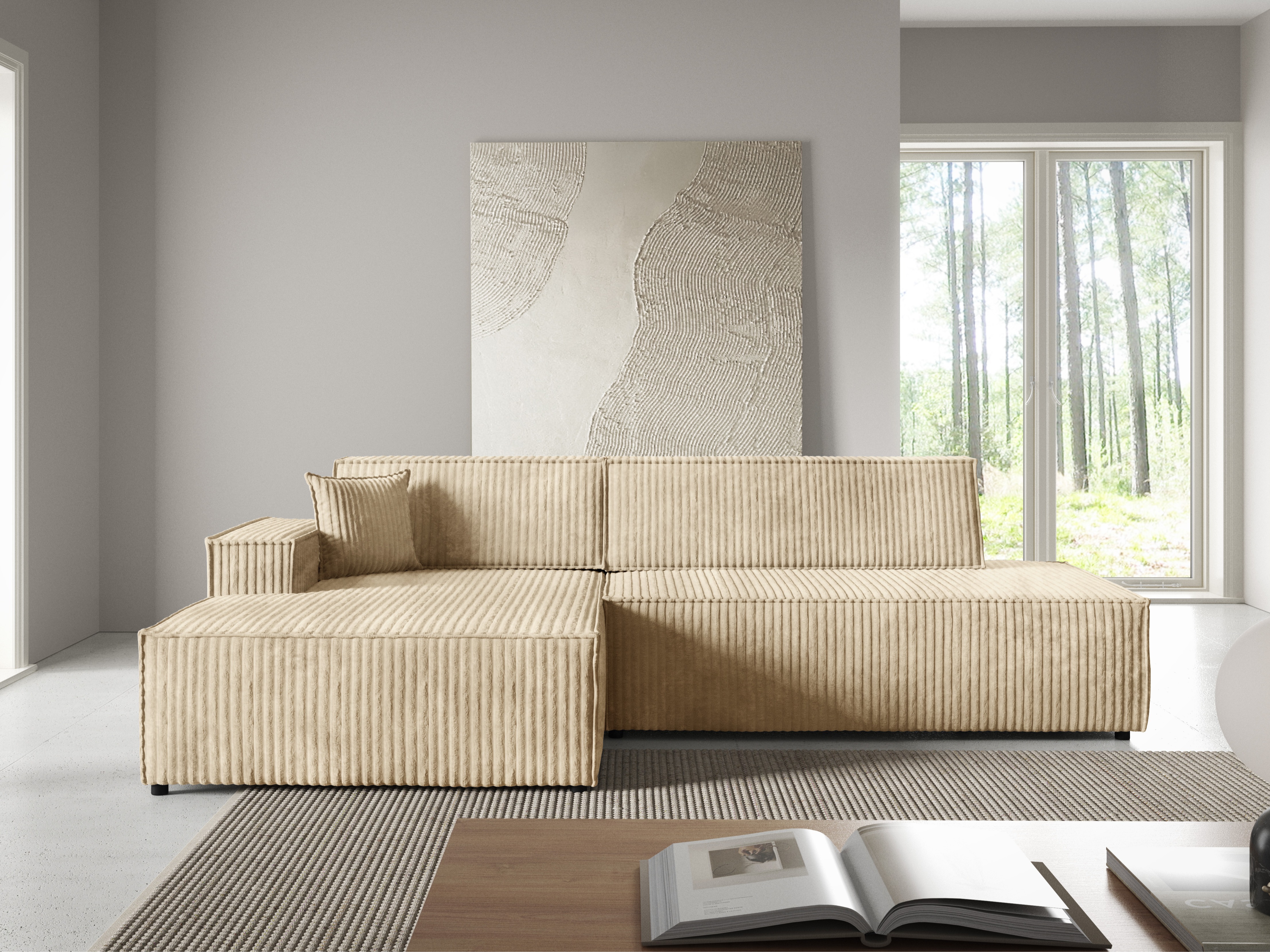 Corner sofa Kingston 187 (Tilia 11)