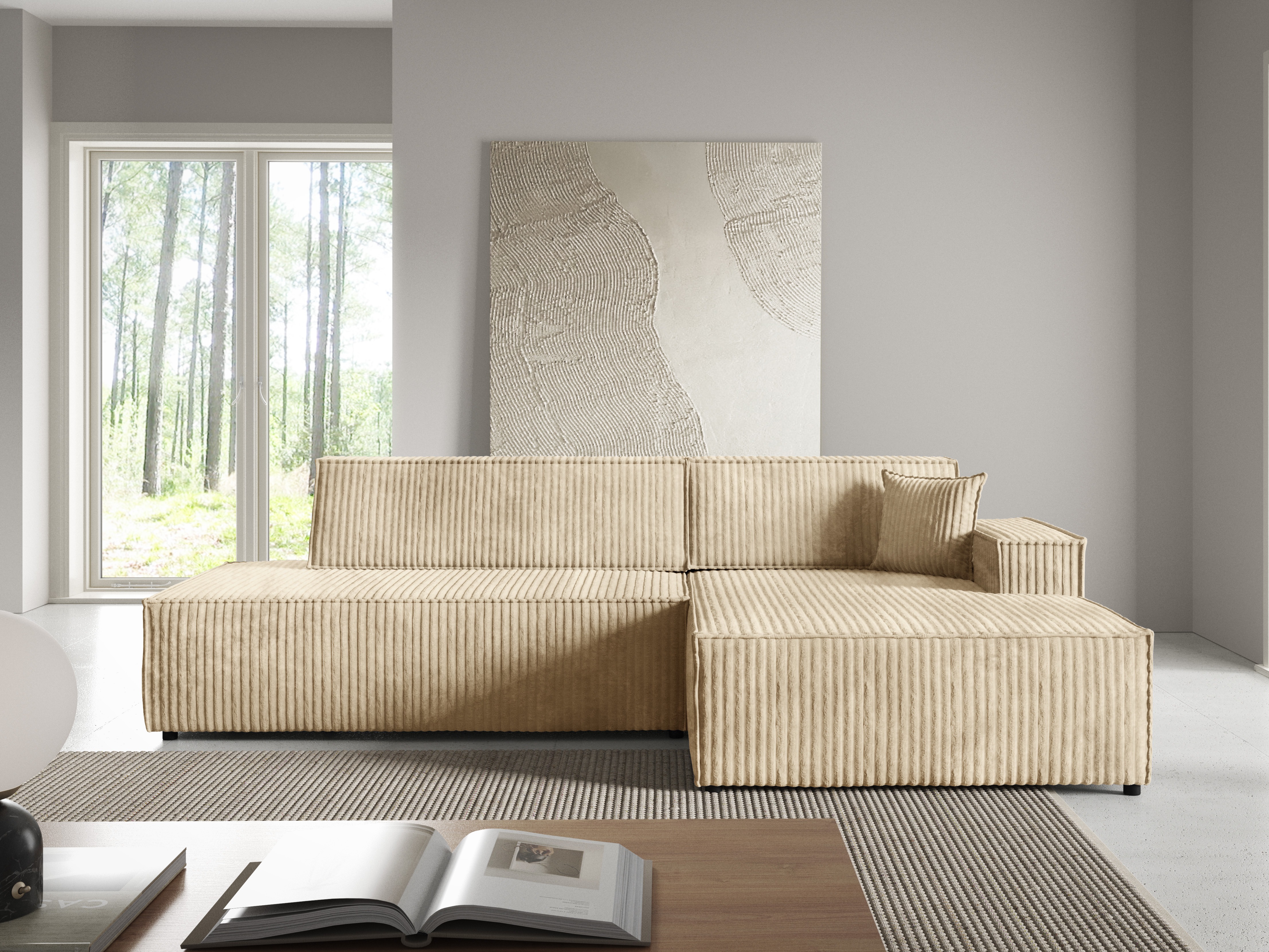 Corner sofa Kingston 187 (Tilia 11)