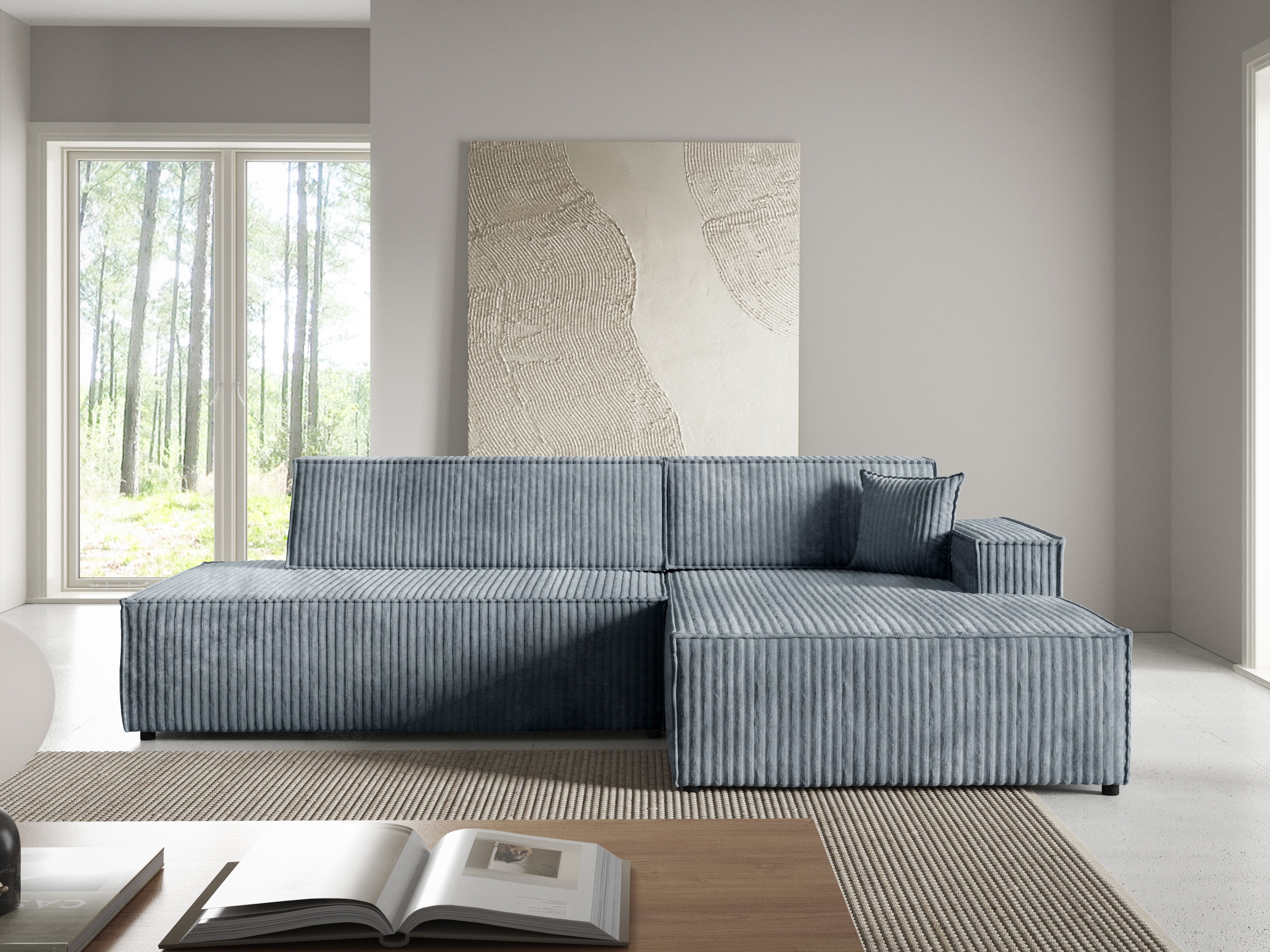 Corner sofa Kingston 187 (Tilia 85)