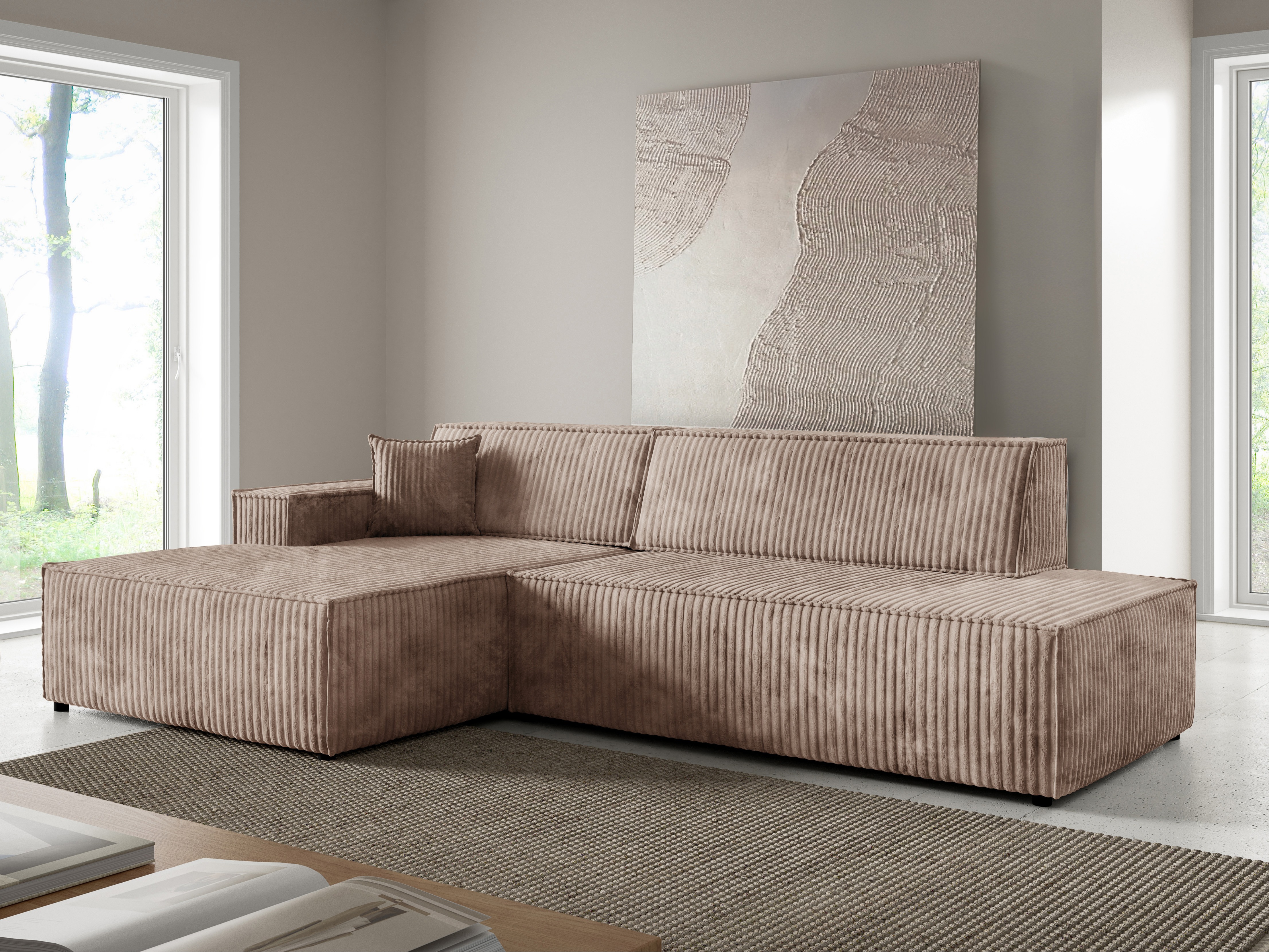 Corner sofa Kingston 187 (Tlia 17)