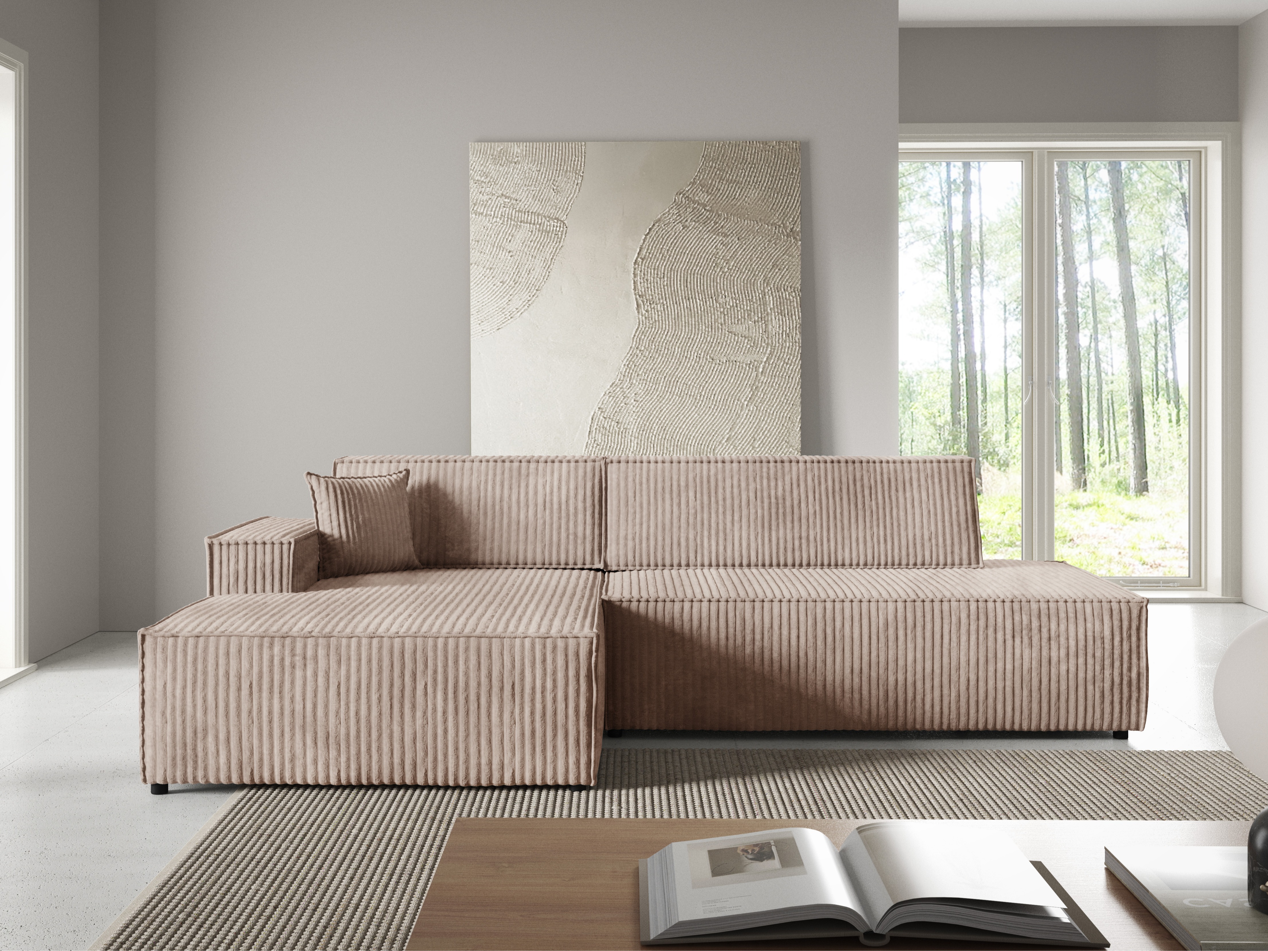 Corner sofa Kingston 187 (Tlia 17)
