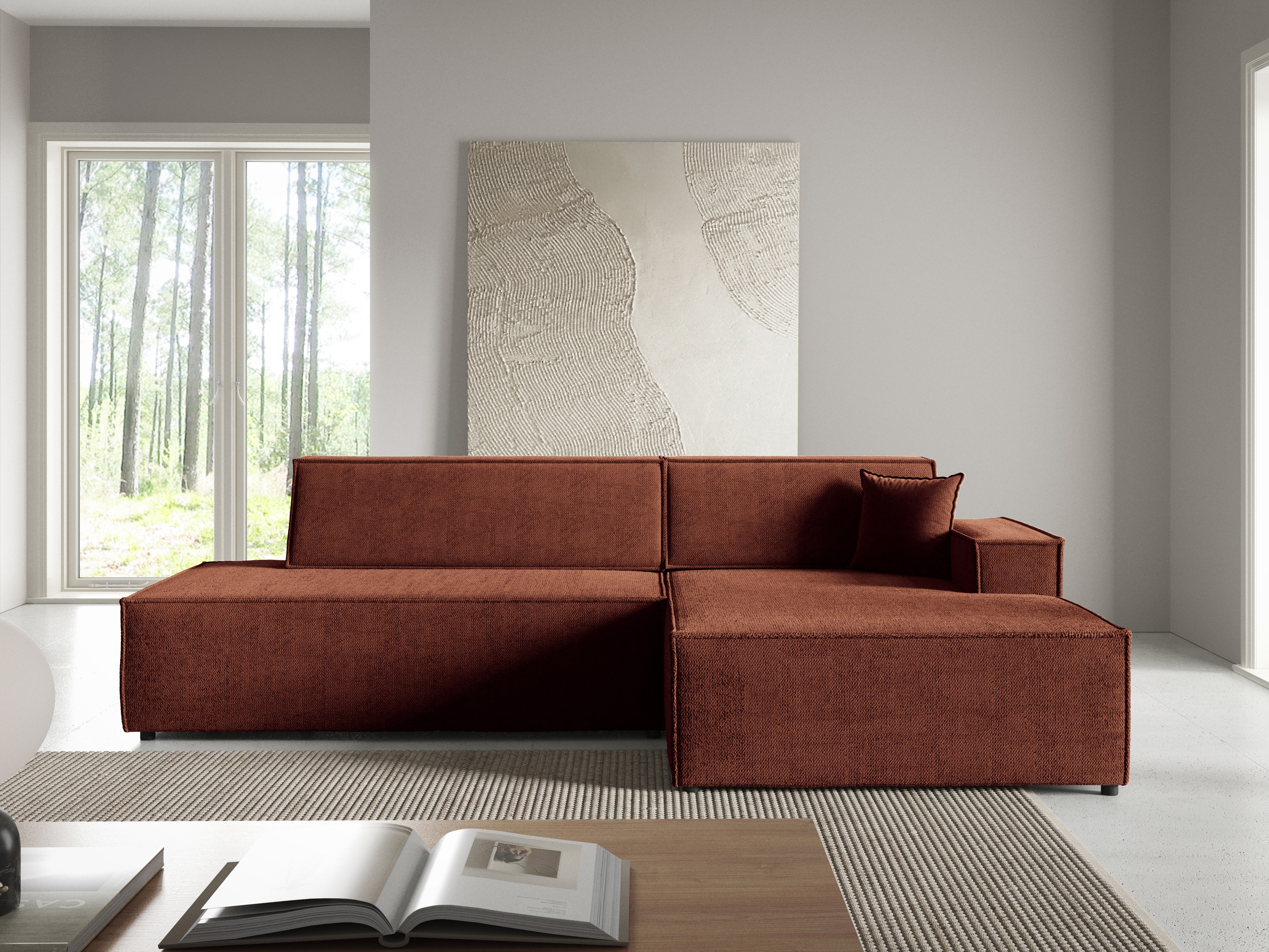 Corner sofa Kingston 187 (Dunbar 80)