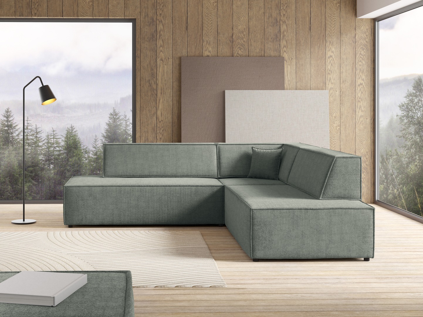 Corner sofa Kingston 188 (Dunbar 35)