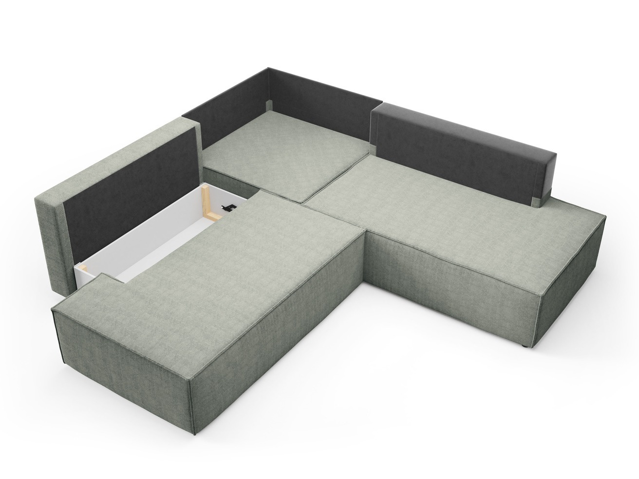 Corner sofa Kingston 188 (Dunbar 35)