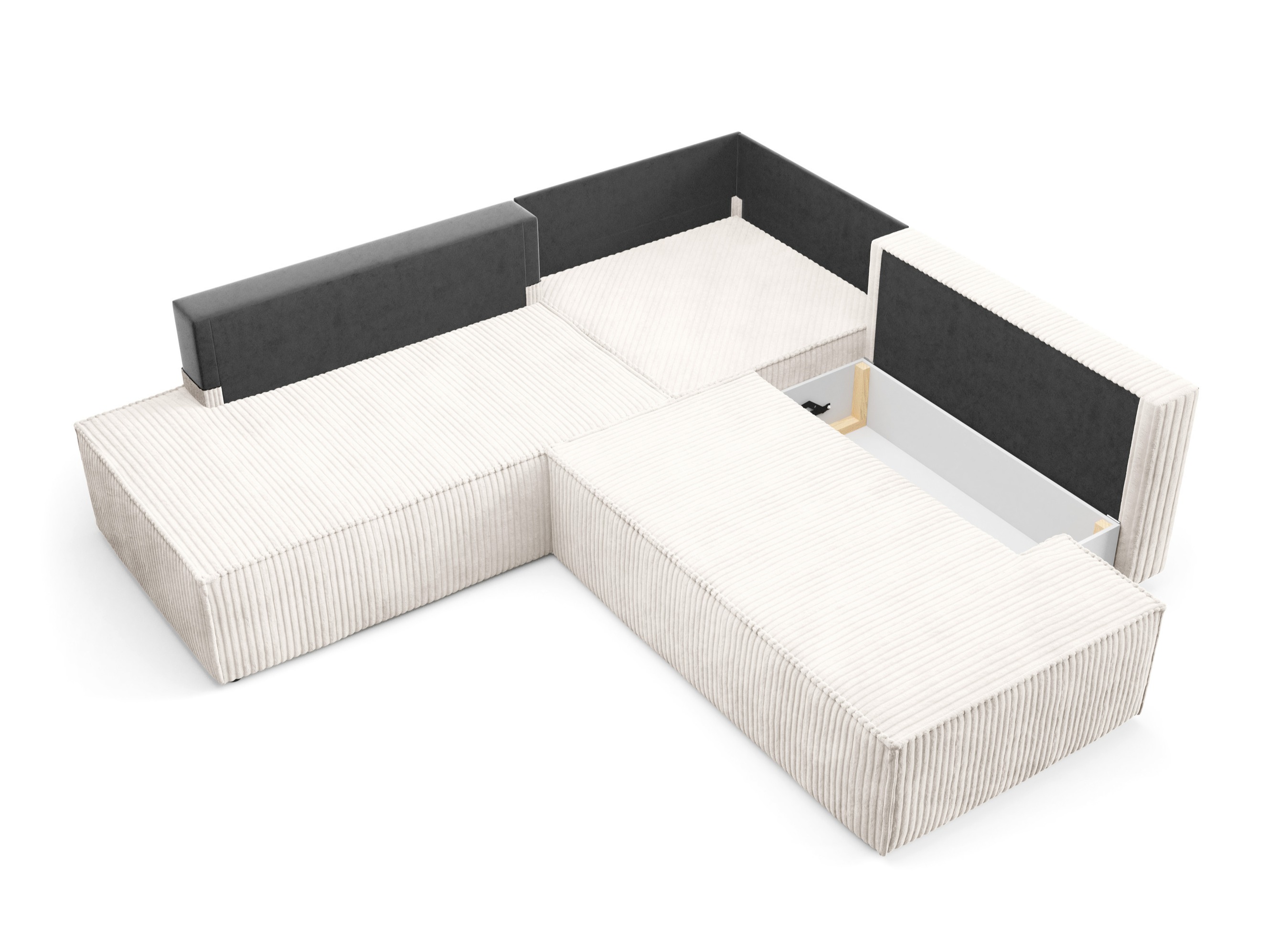 Corner sofa Kingston 188 (Tilia 01)