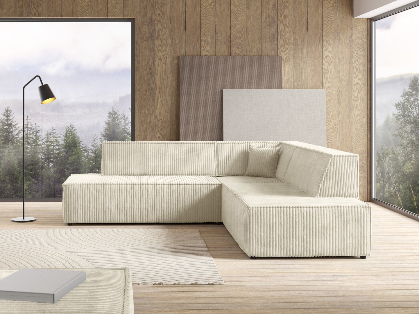 Corner sofa Kingston 188 (Tilia 03)