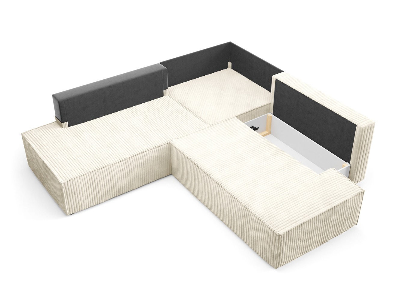 Corner sofa Kingston 188 (Tilia 03)