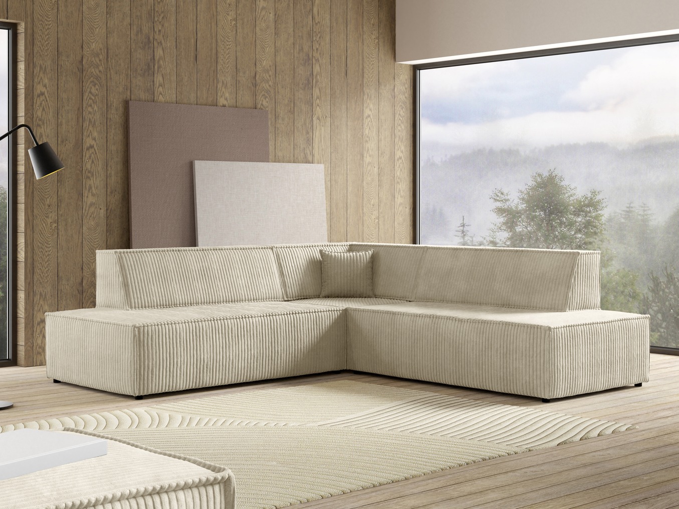 Corner sofa Kingston 188 (Tilia 03)