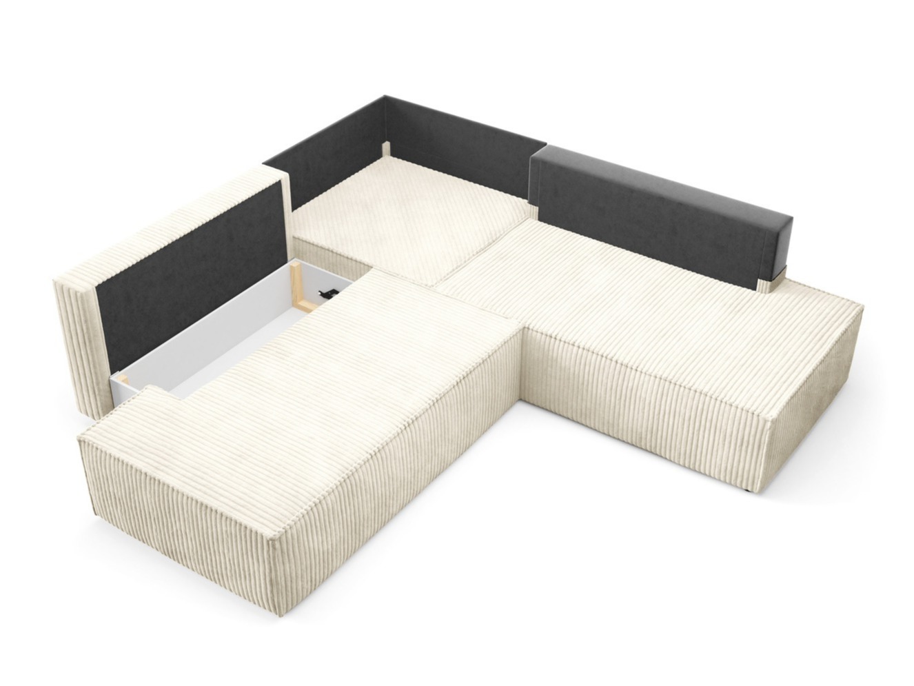 Corner sofa Kingston 188 (Tilia 03)