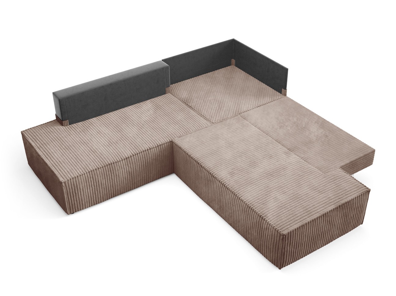 Corner sofa Kingston 188 (Tilia 17)