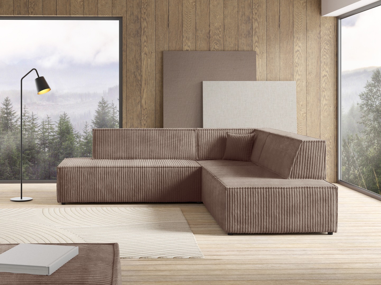 Corner sofa Kingston 188 (Tilia 17)