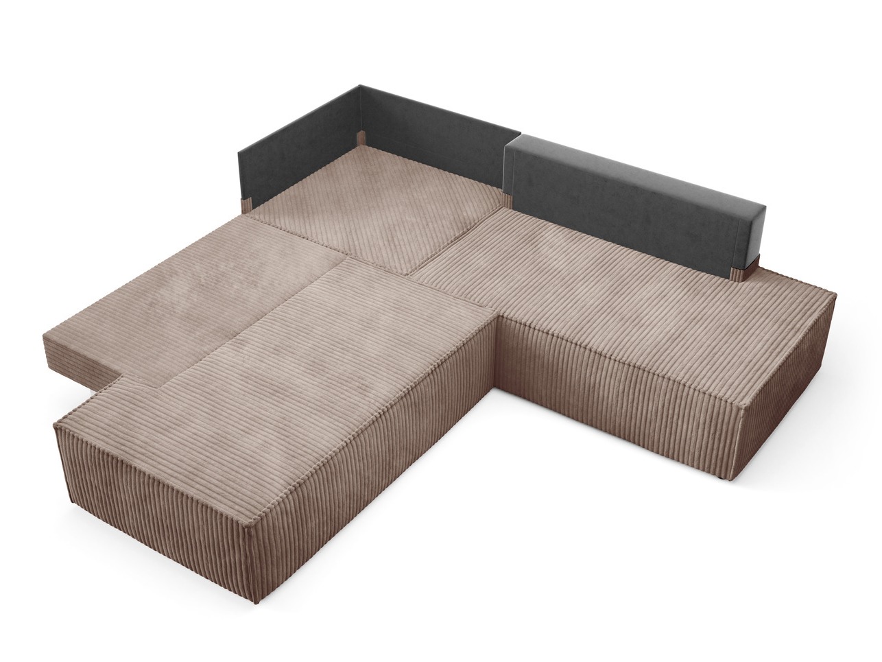 Corner sofa Kingston 188 (Tilia 17)