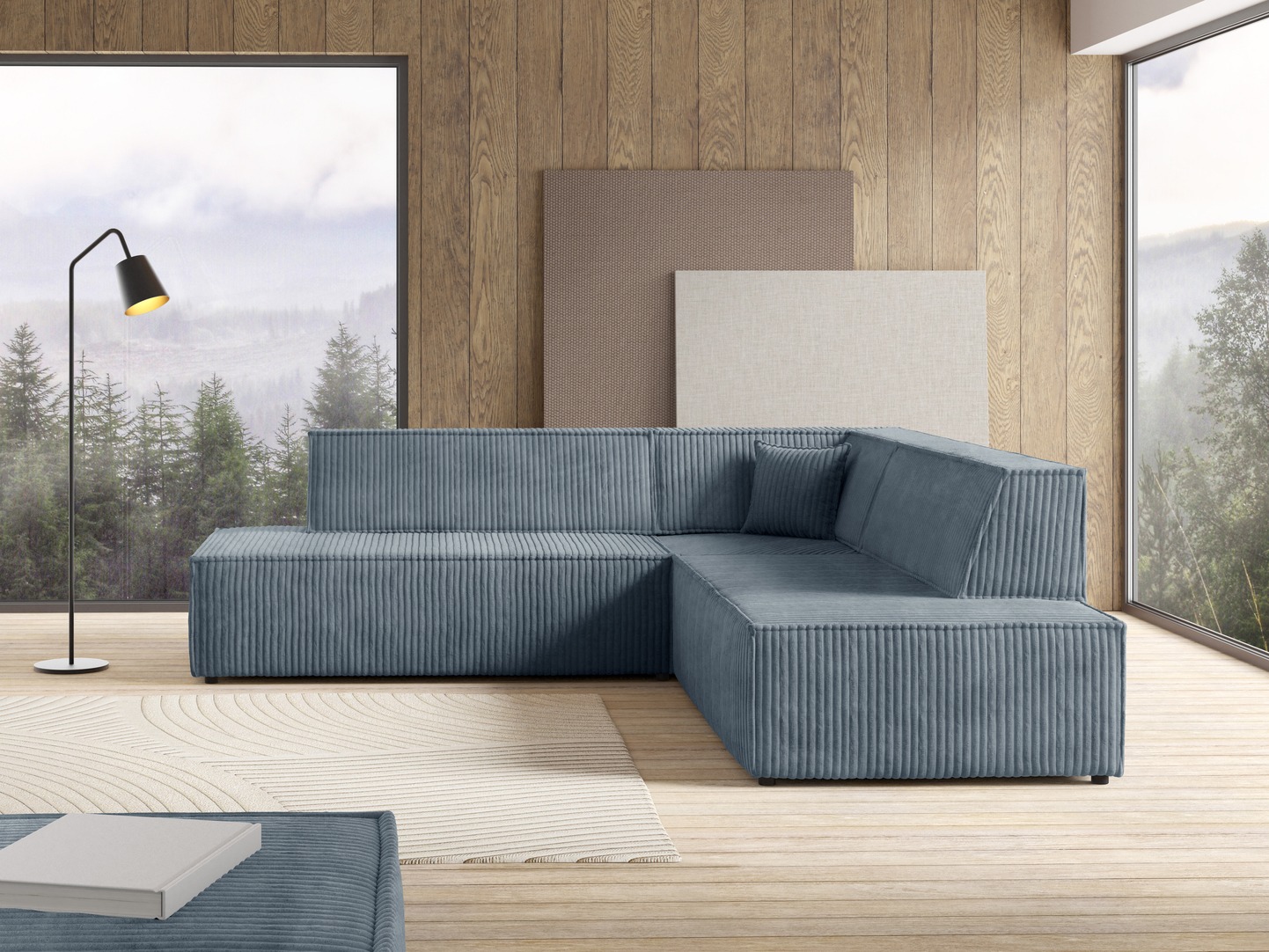 Corner sofa Kingston 188 (Tilia 85)