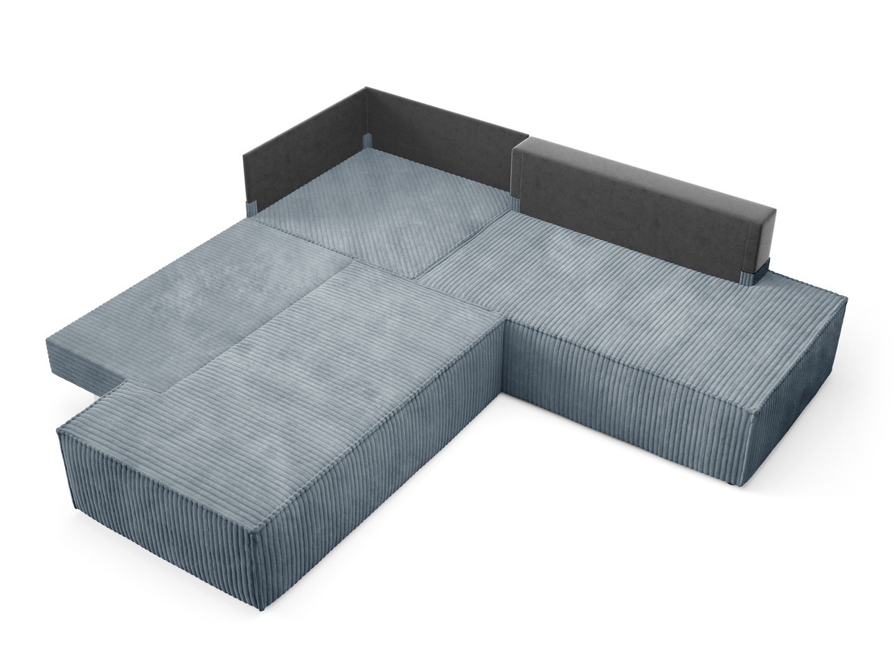 Corner sofa Kingston 188 (Tilia 85)