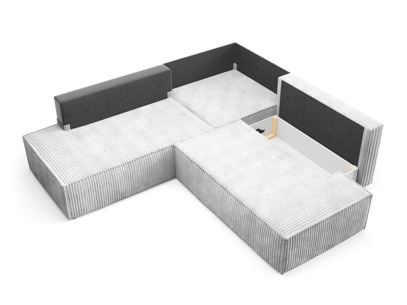 Corner sofa Kingston 188 (Tilia 86)