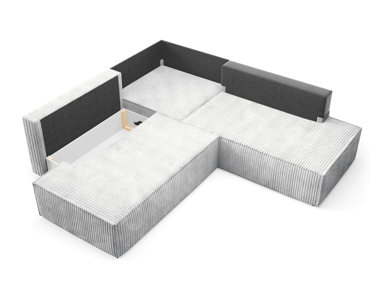 Corner sofa Kingston 188 (Tilia 86)