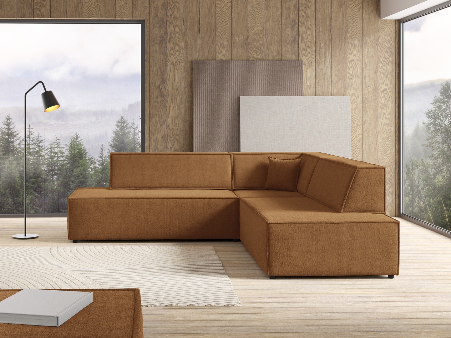 Corner sofa Kingston 188 (Dunbar 75)