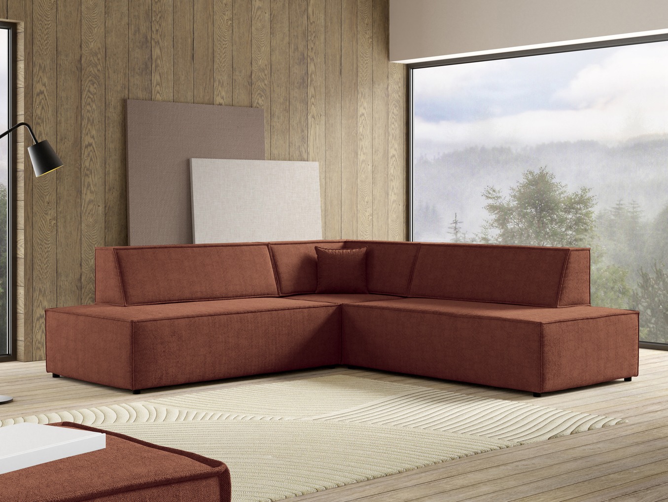 Corner sofa Kingston 188 (Dunbar 80)