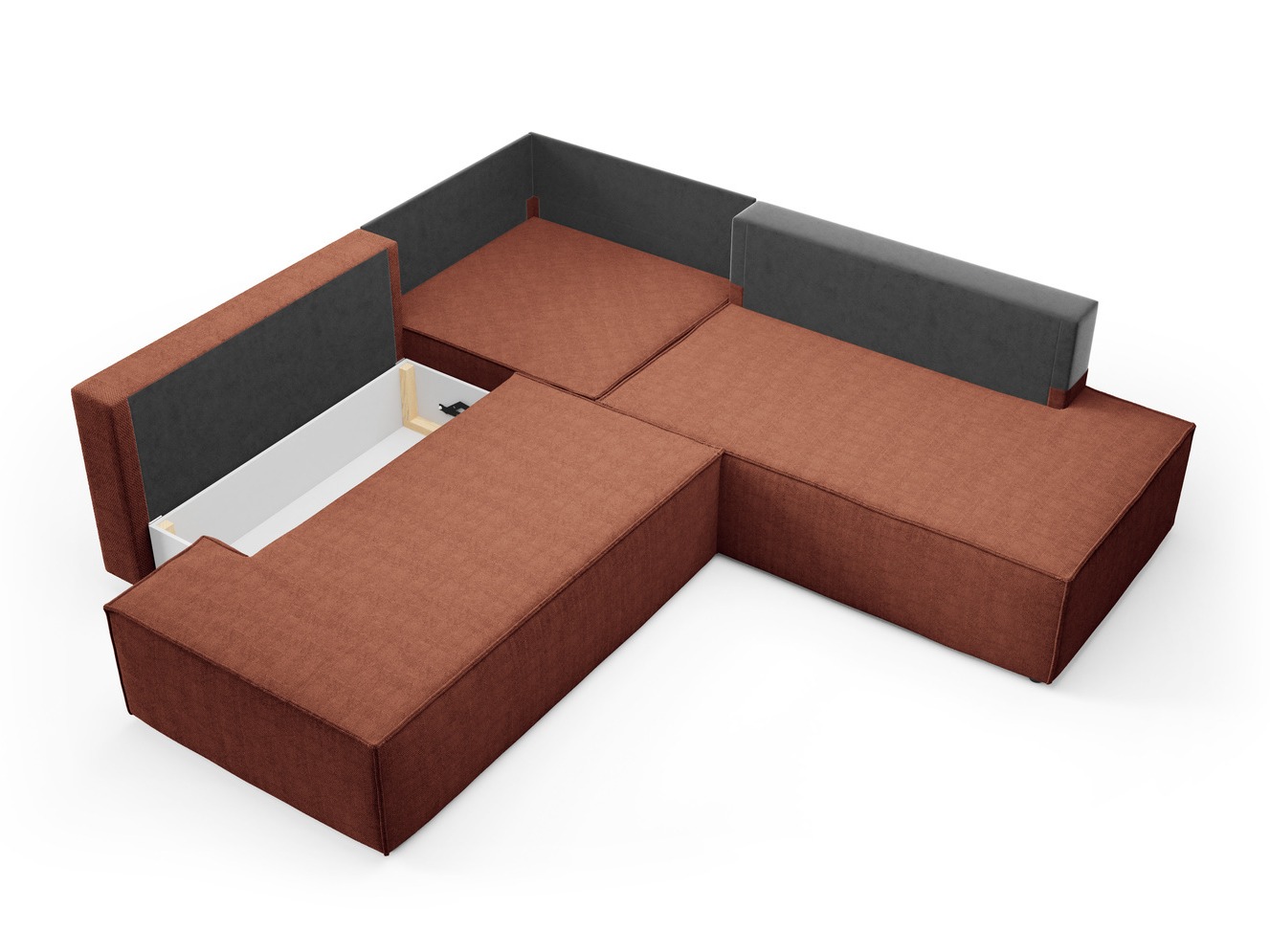 Corner sofa Kingston 188 (Dunbar 80)