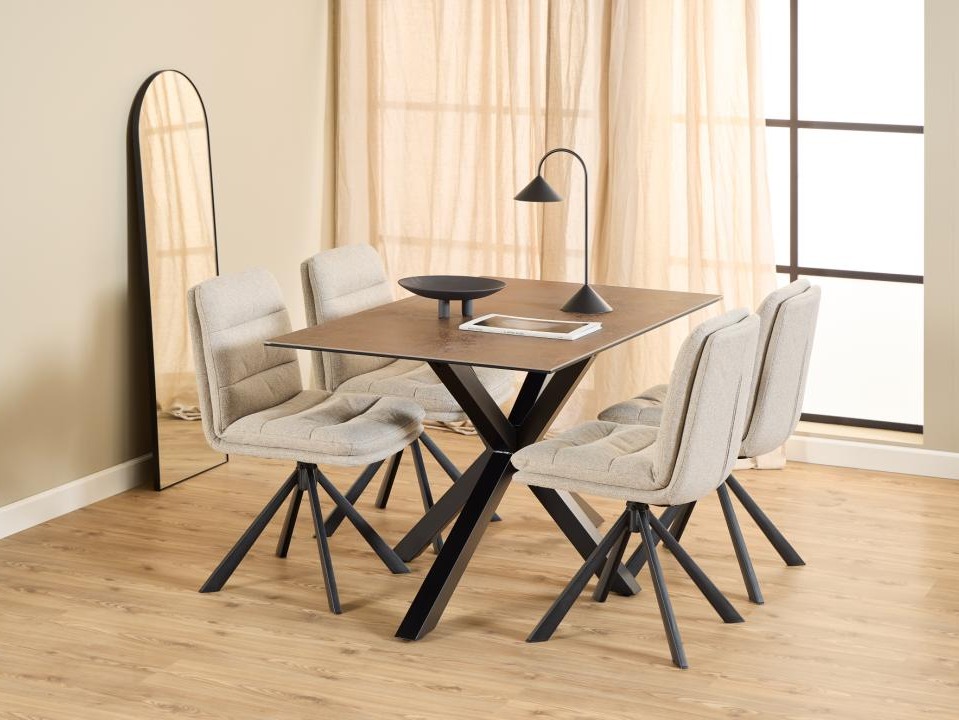 Table Norsica 918 (Brown + Black)