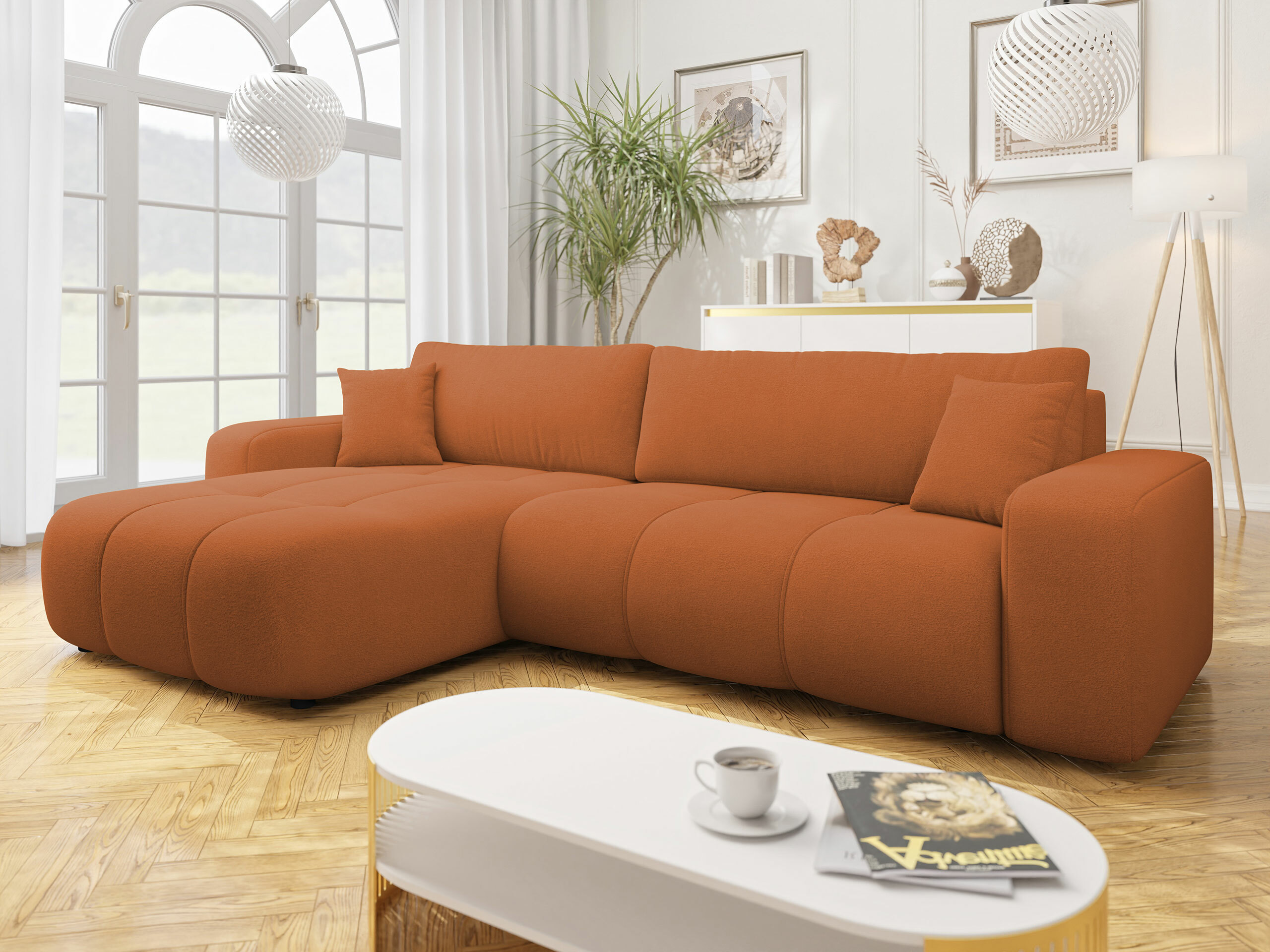 Corner sofa Comfivo 425 (Velo 627)