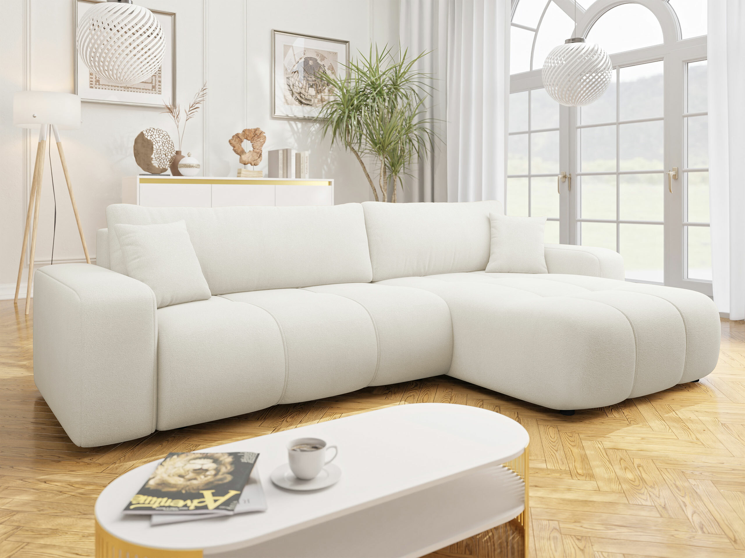 Corner sofa Comfivo Laurus I (Velo 621)