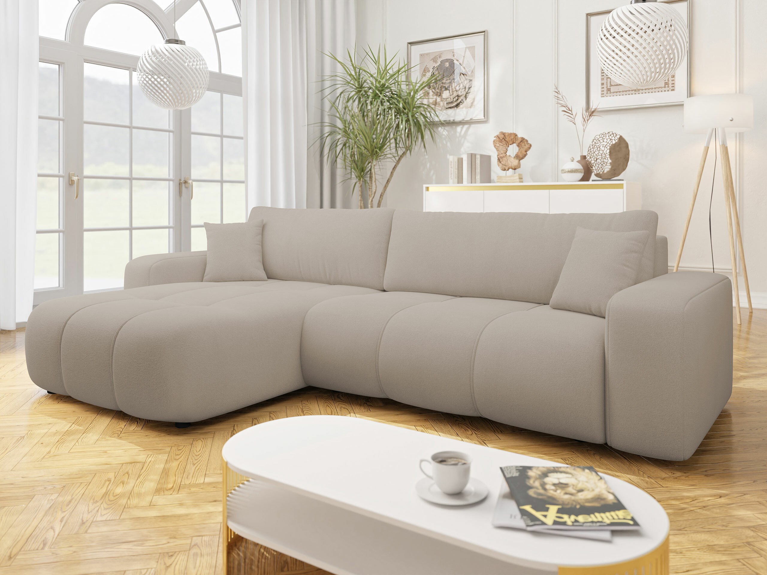 Corner sofa Comfivo Laurus I (Velo 623)