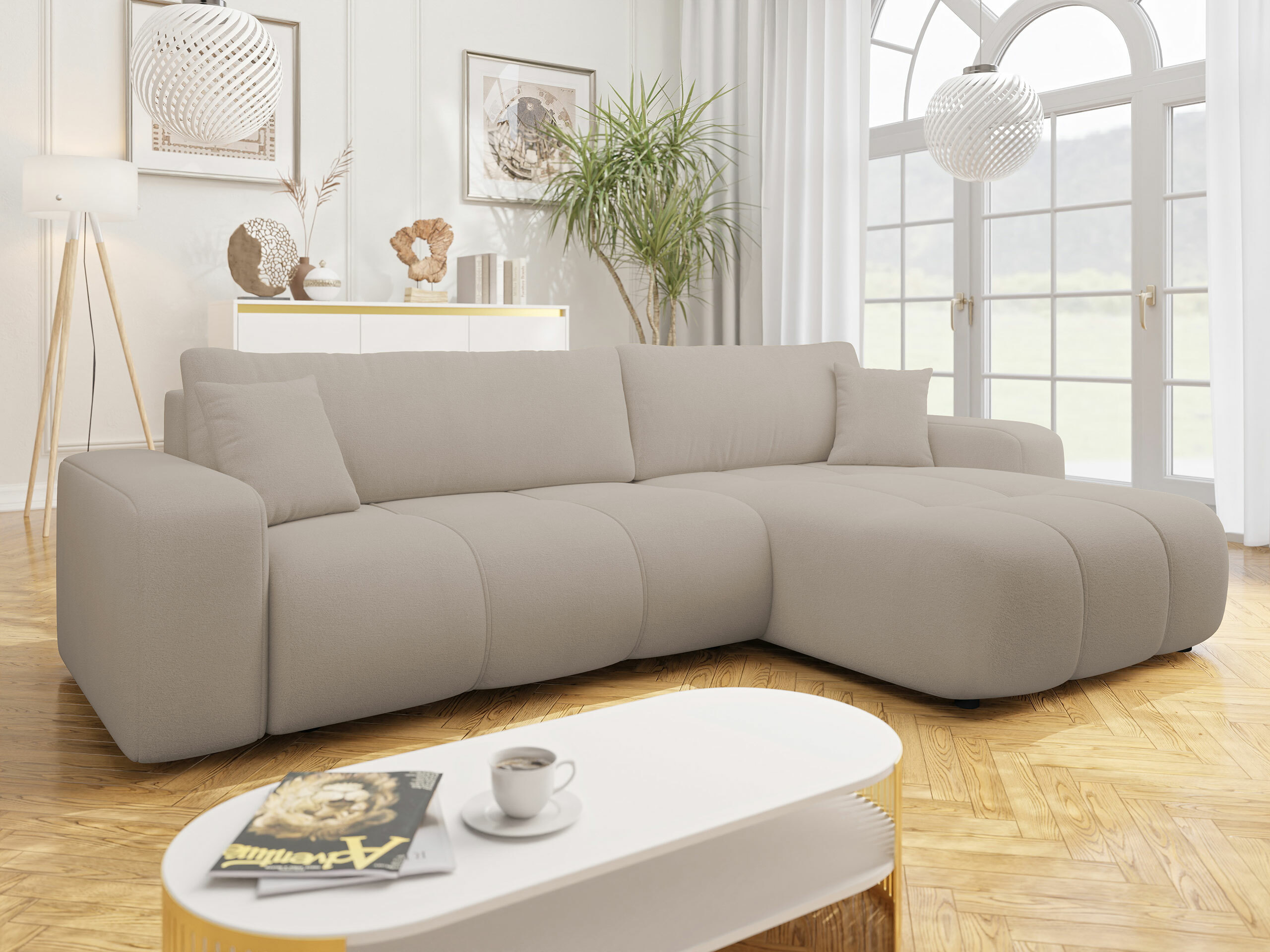 Corner sofa Comfivo Laurus I (Velo 623)