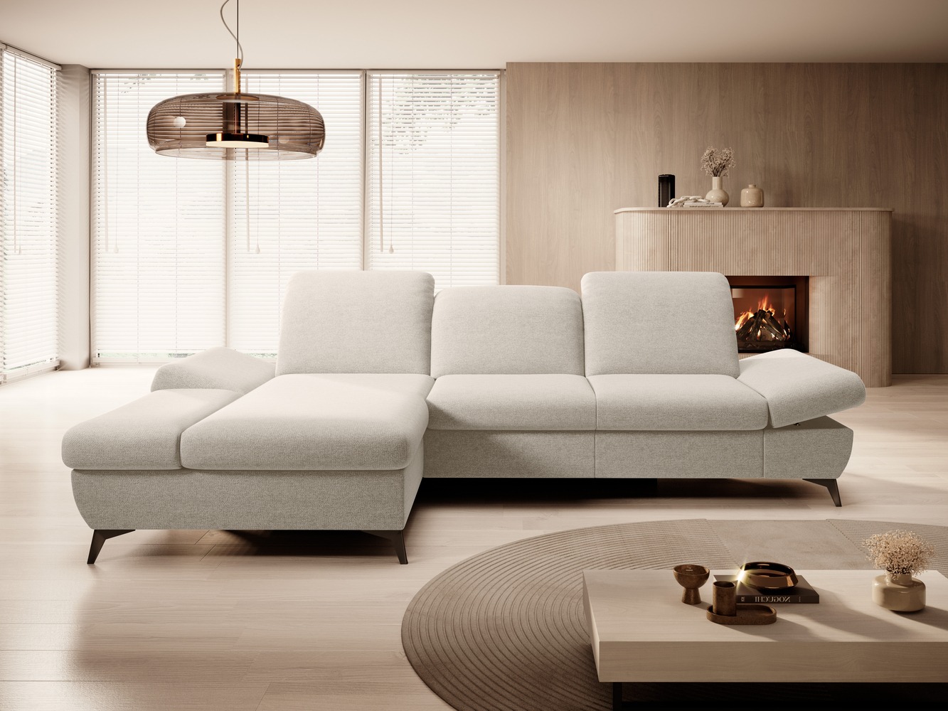 Corner sofa Kingston 190 (Loft 01)