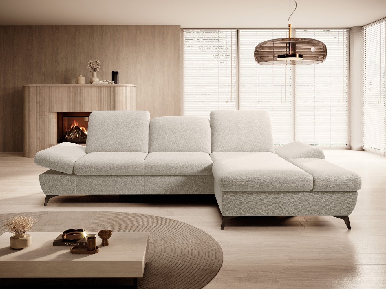 Corner sofa Kingston 190 (Loft 01)