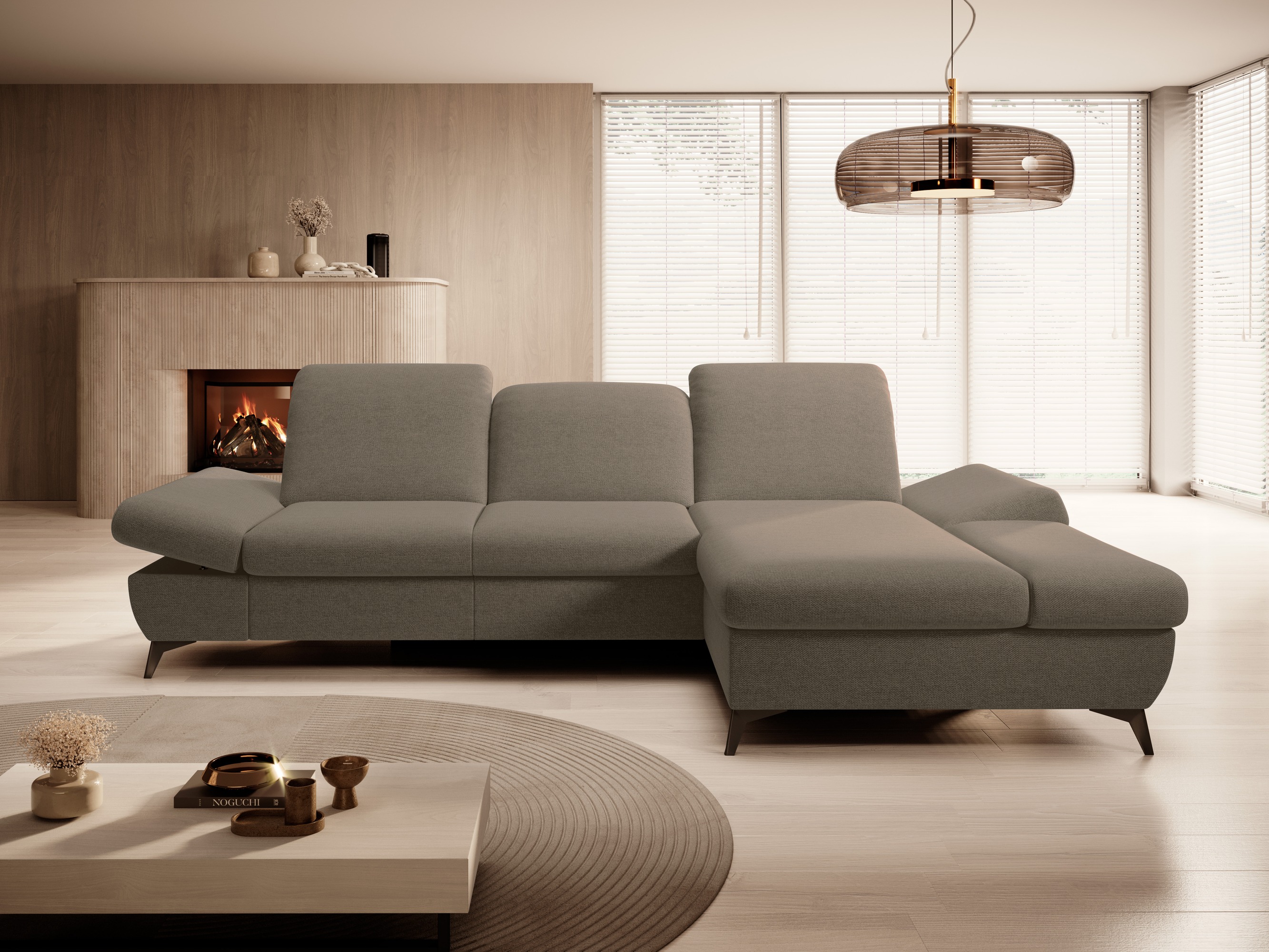 Corner sofa Kingston 190 (Loft 03)
