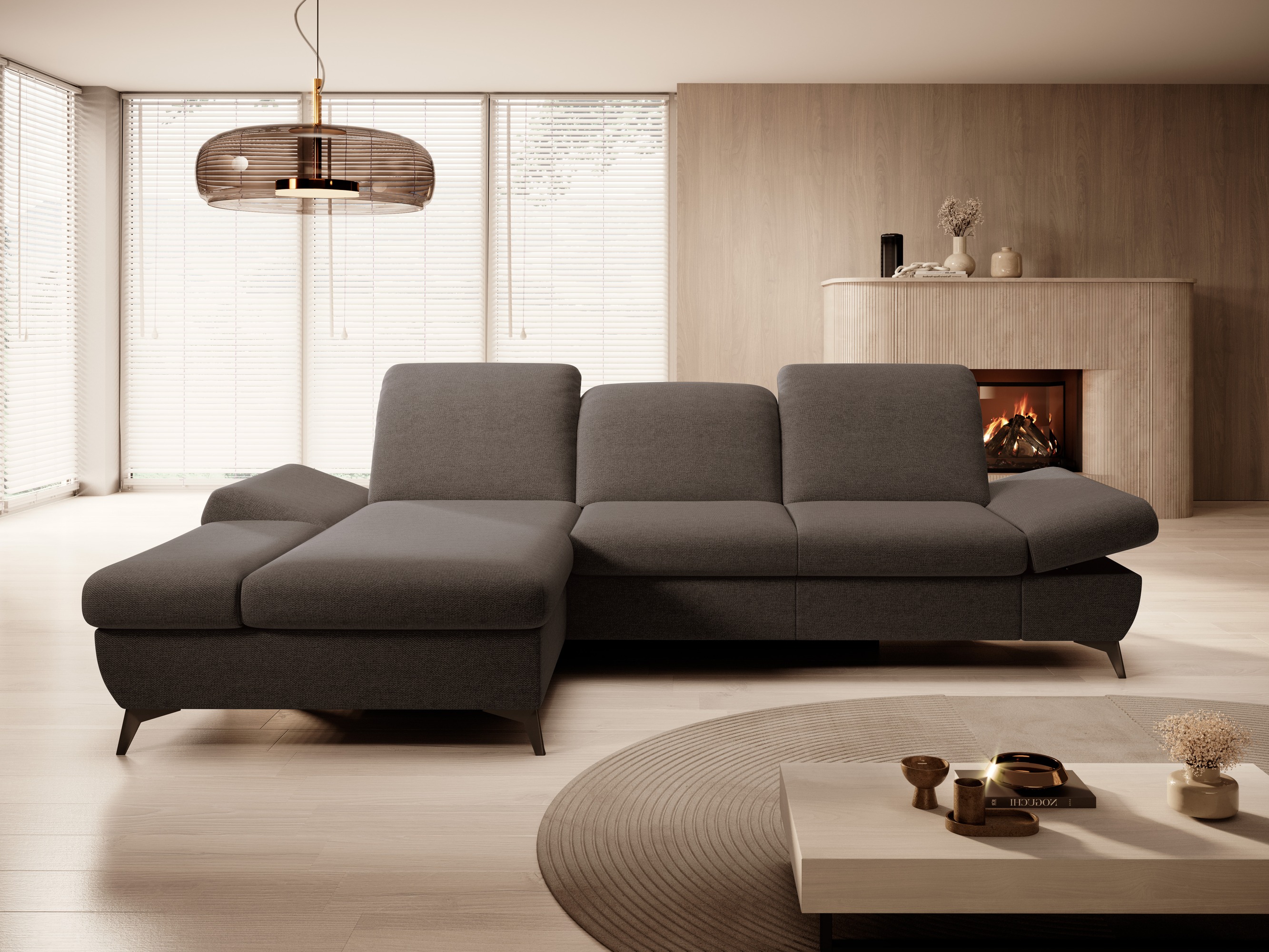 Corner sofa Kingston 190 (Loft 05)