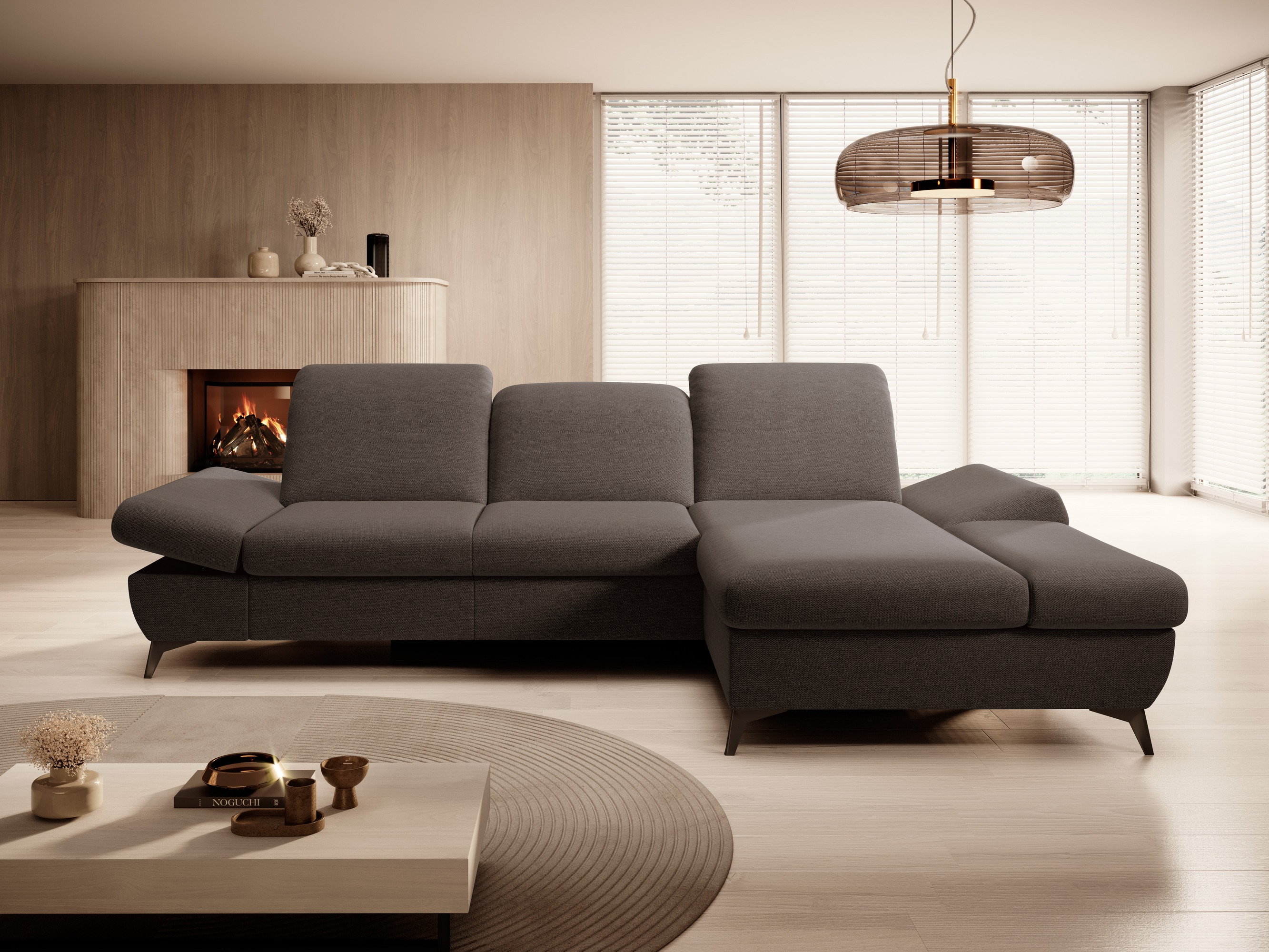 Corner sofa Kingston 190 (Loft 05)