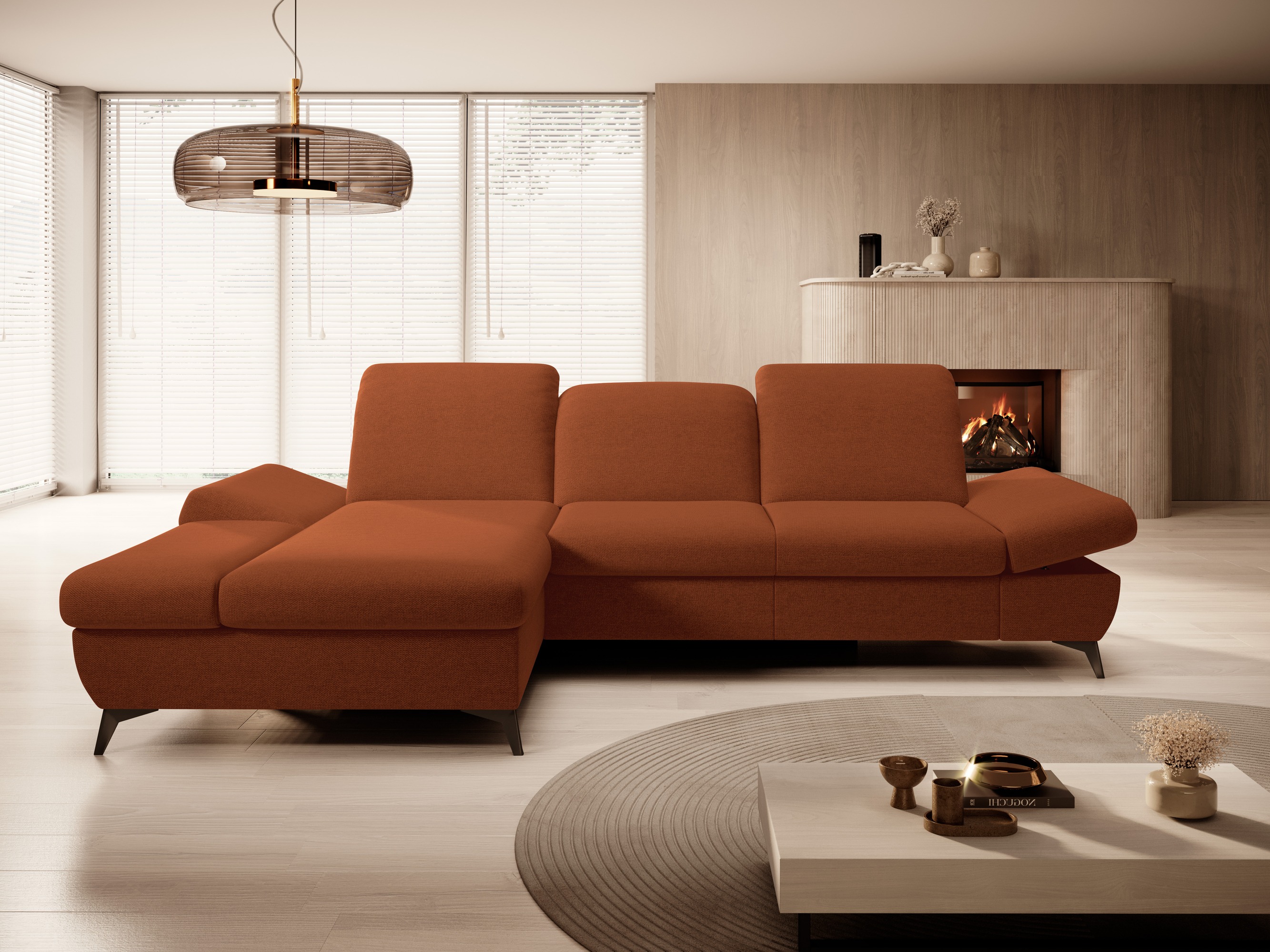 Corner sofa Kingston 190 (Loft 08)