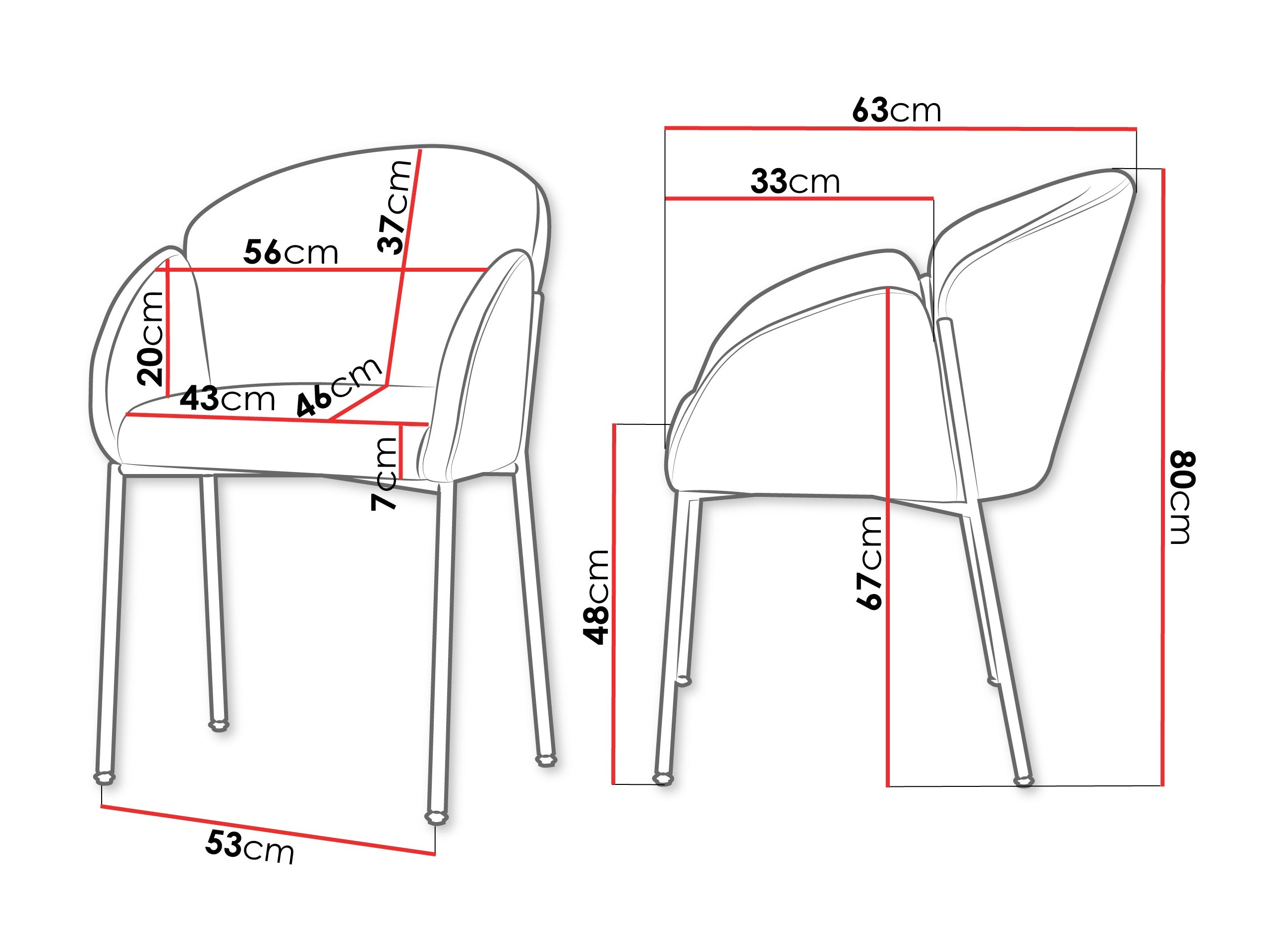 Chair Comfivo Hilaritas XVI (Black)