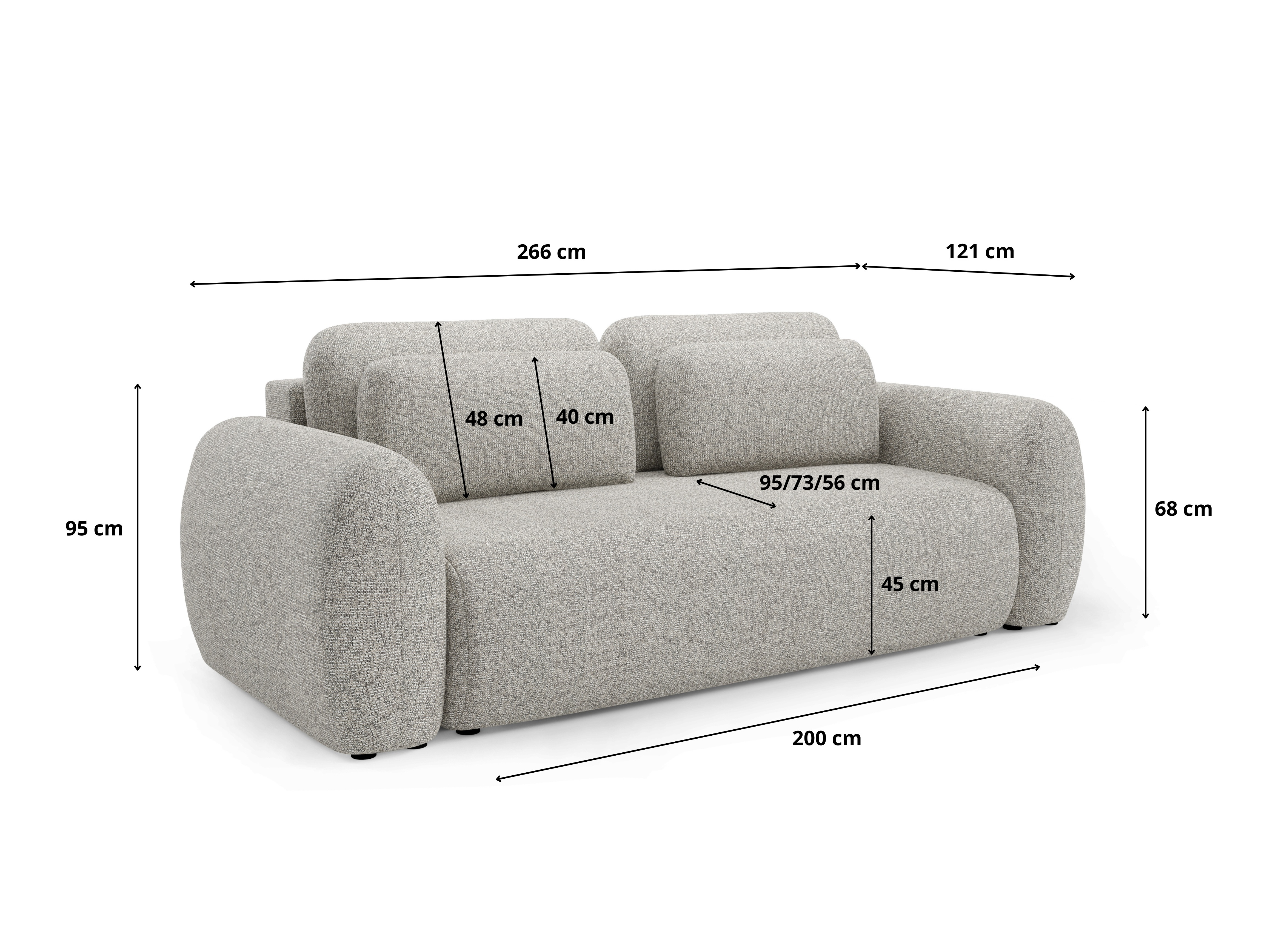 Sofa bed Franklin 102 (Puente 03)