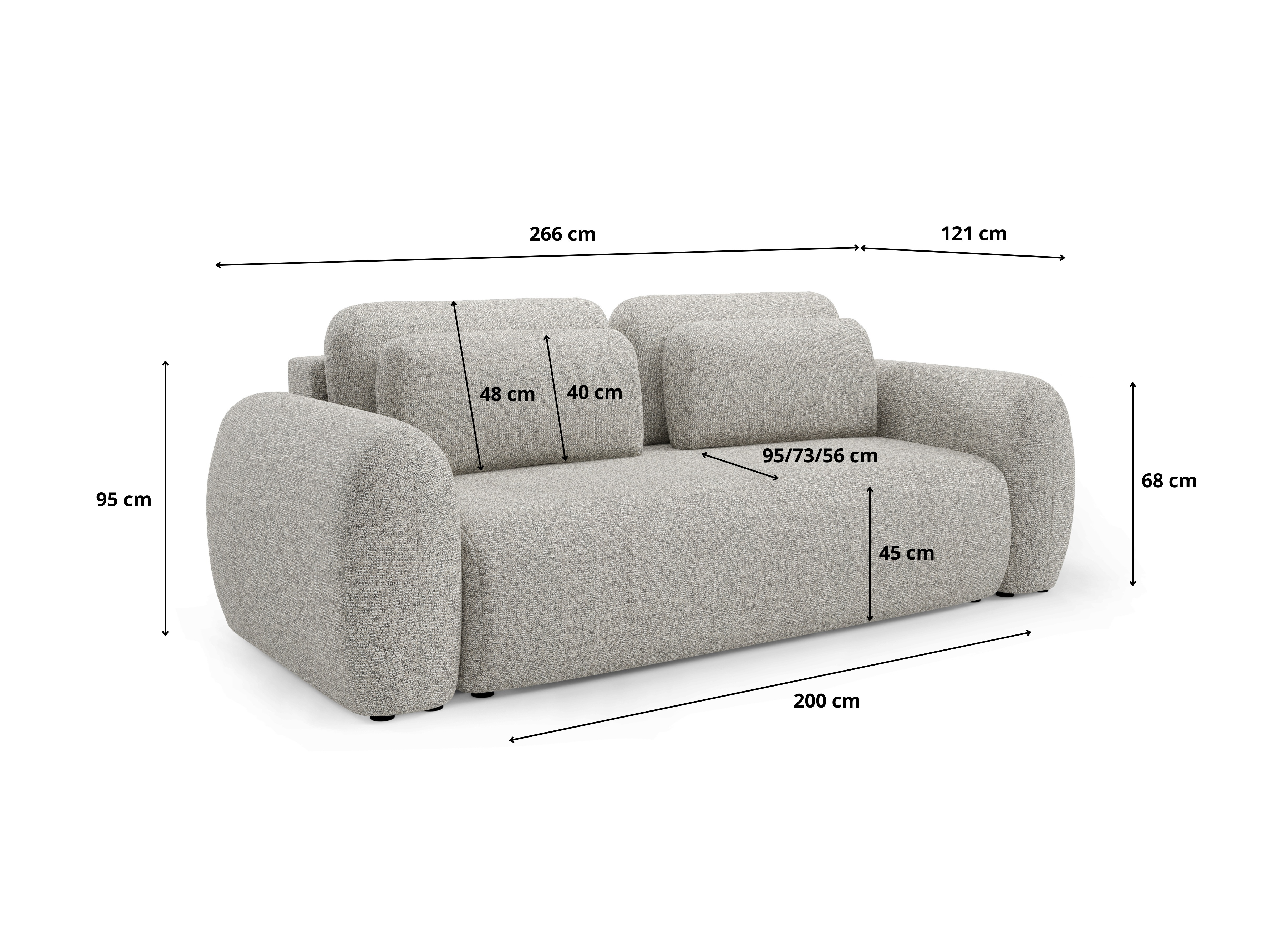 Sofa bed Franklin 102 (Puente 94)