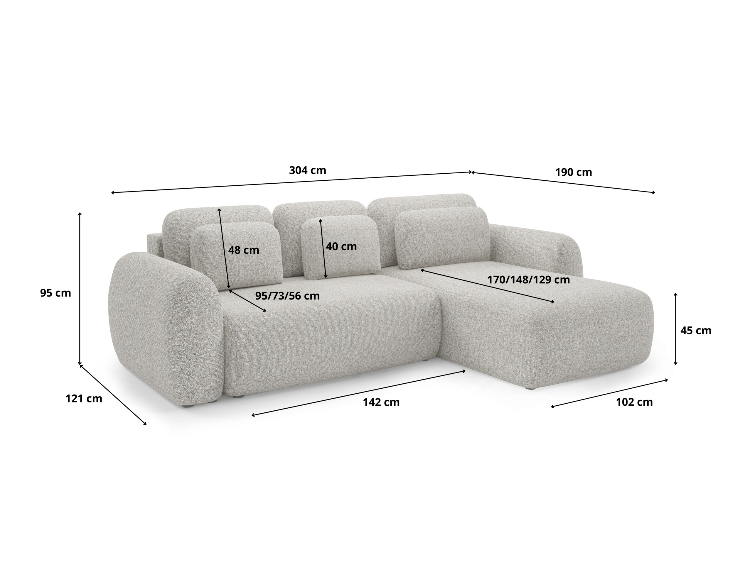Corner sofa Franklin 104 (Puente 34)