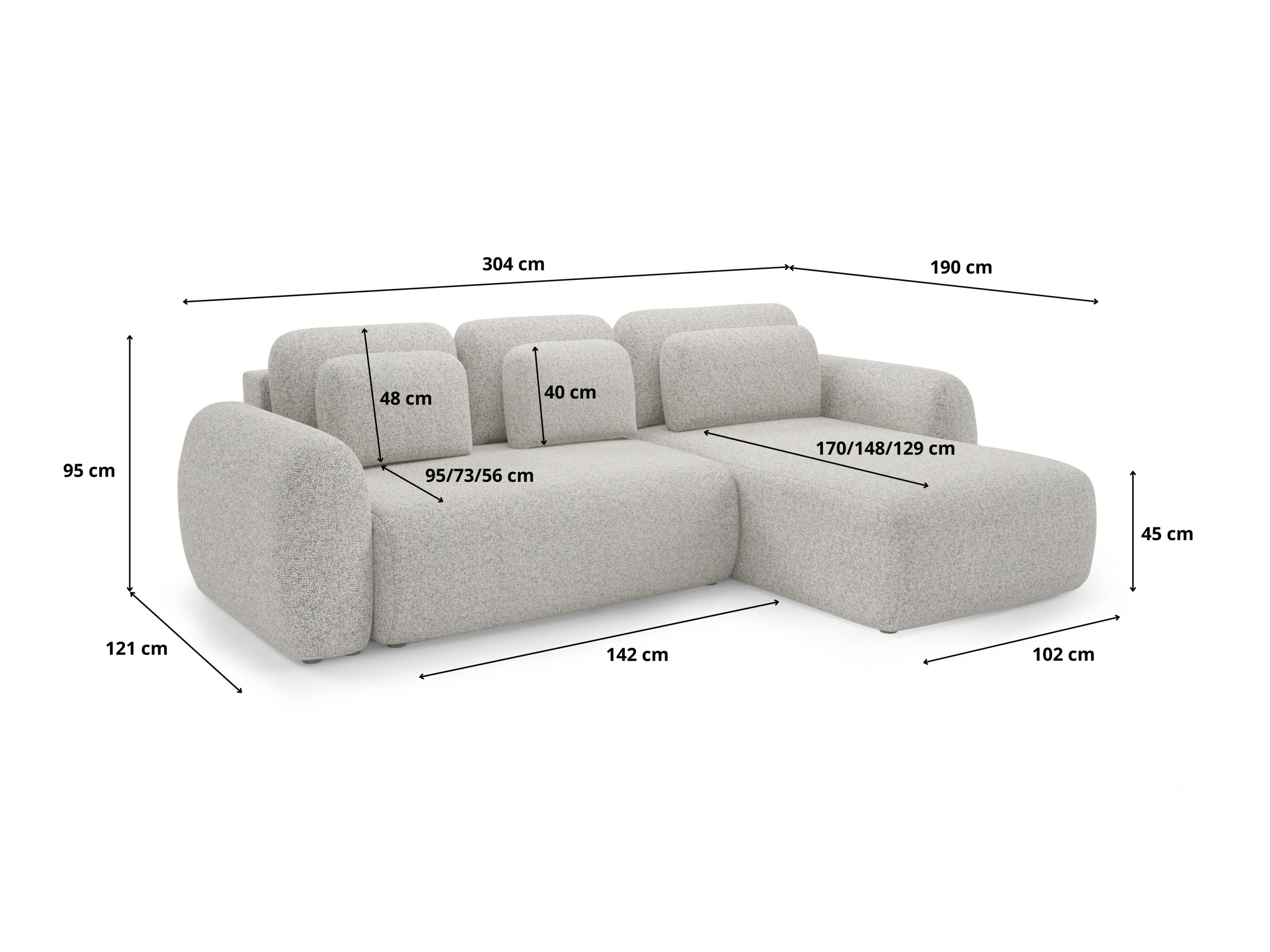 Corner sofa Franklin 104 (Puente 52)
