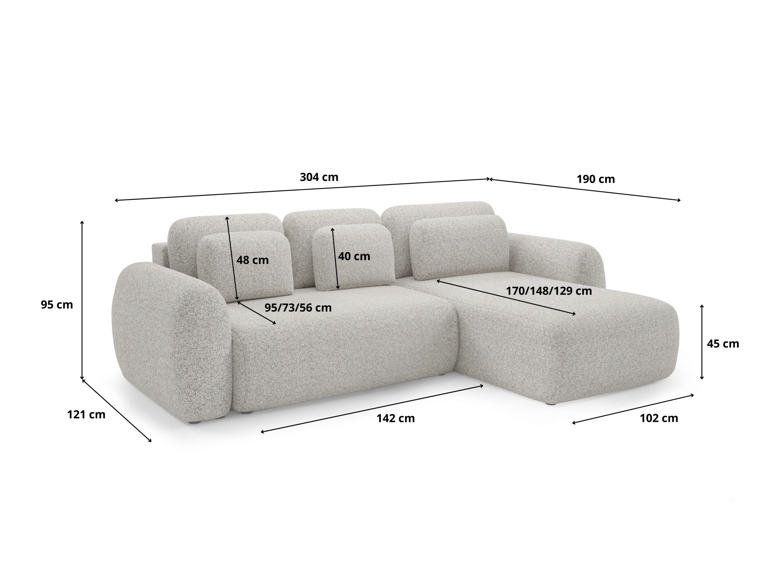 Corner sofa Franklin 104 (Puente 92)