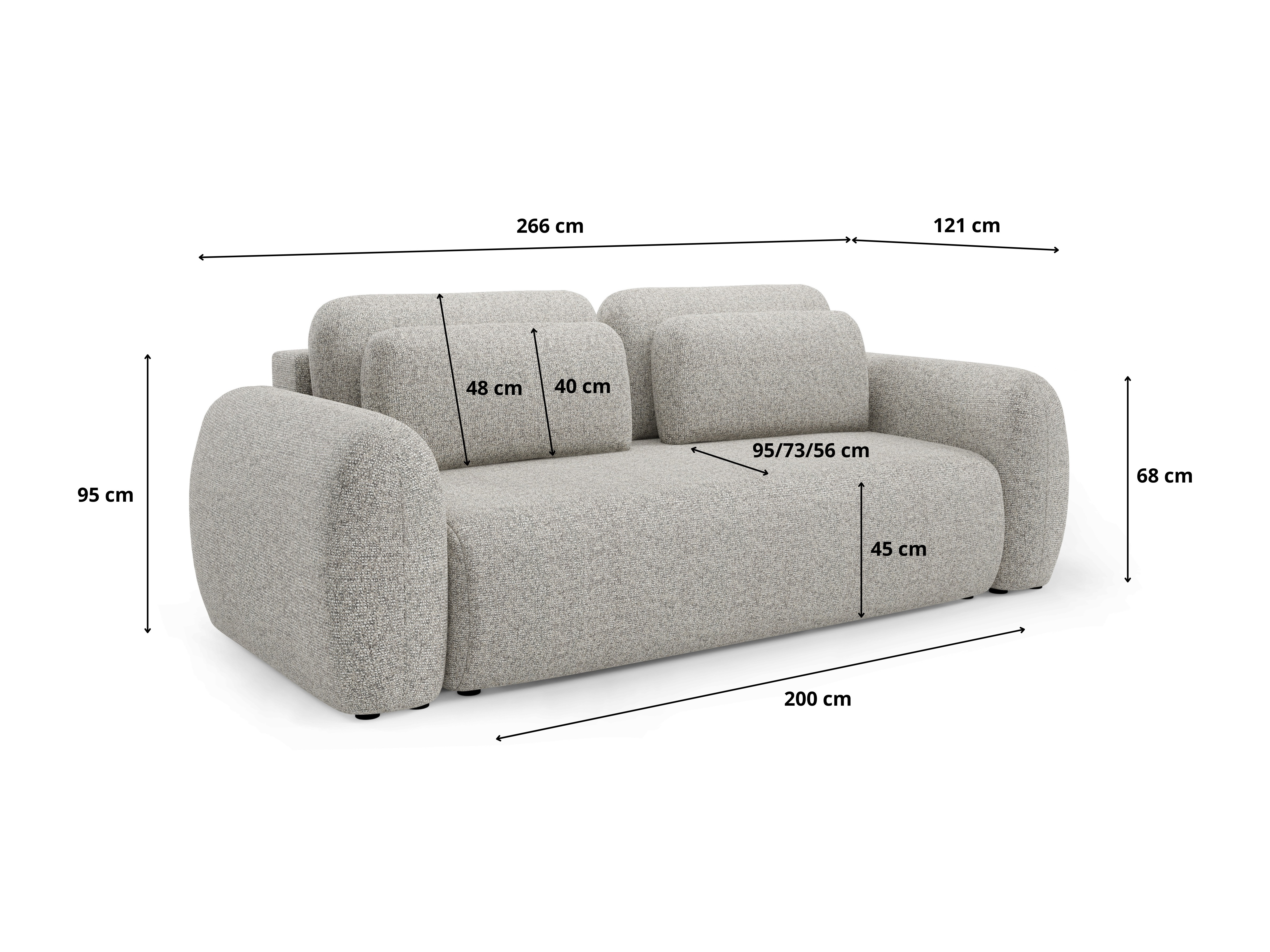 Sofa bed Franklin 102 (Puente 34)