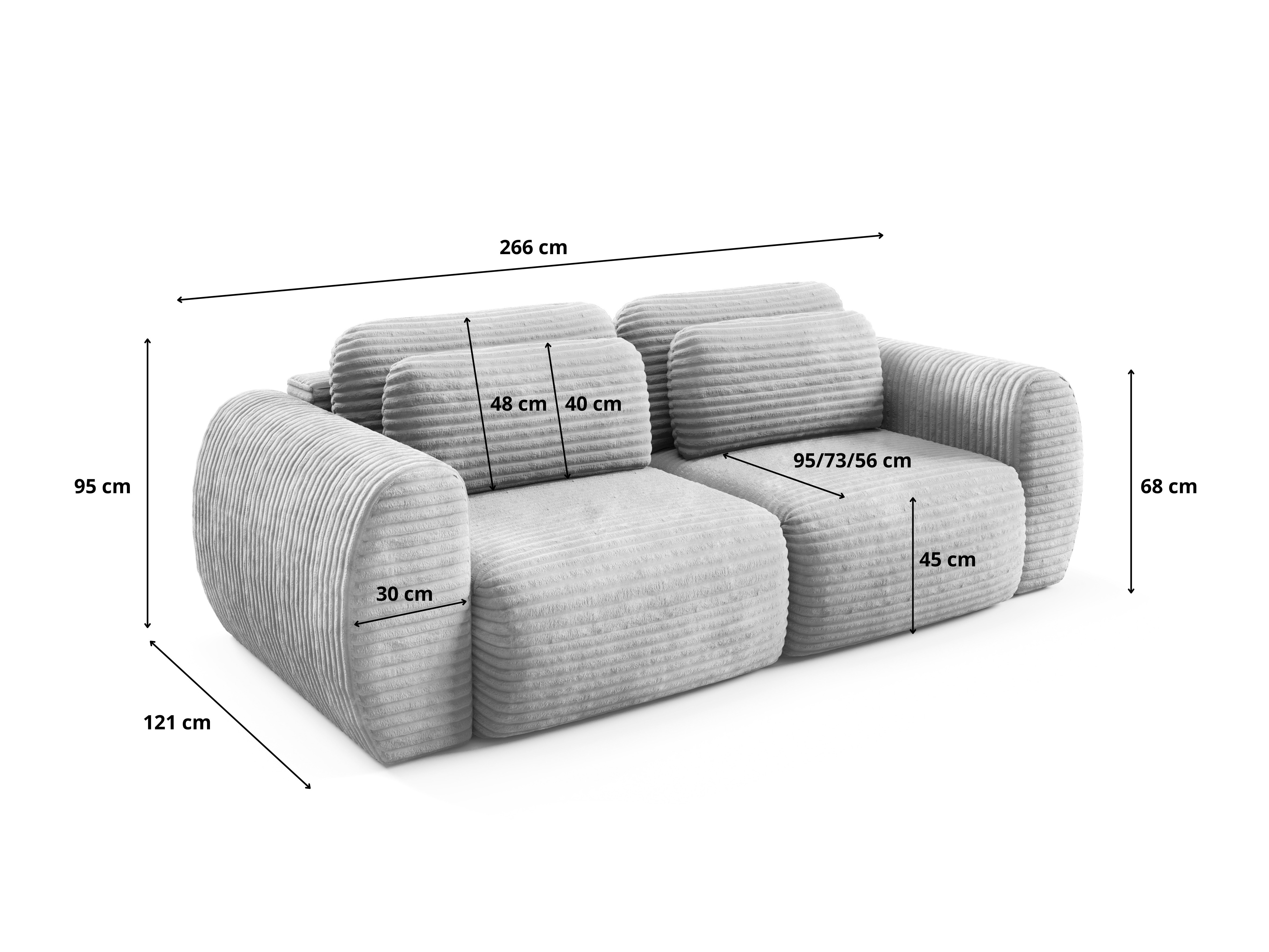 Sofa bed Franklin 103 (Ambience 09)
