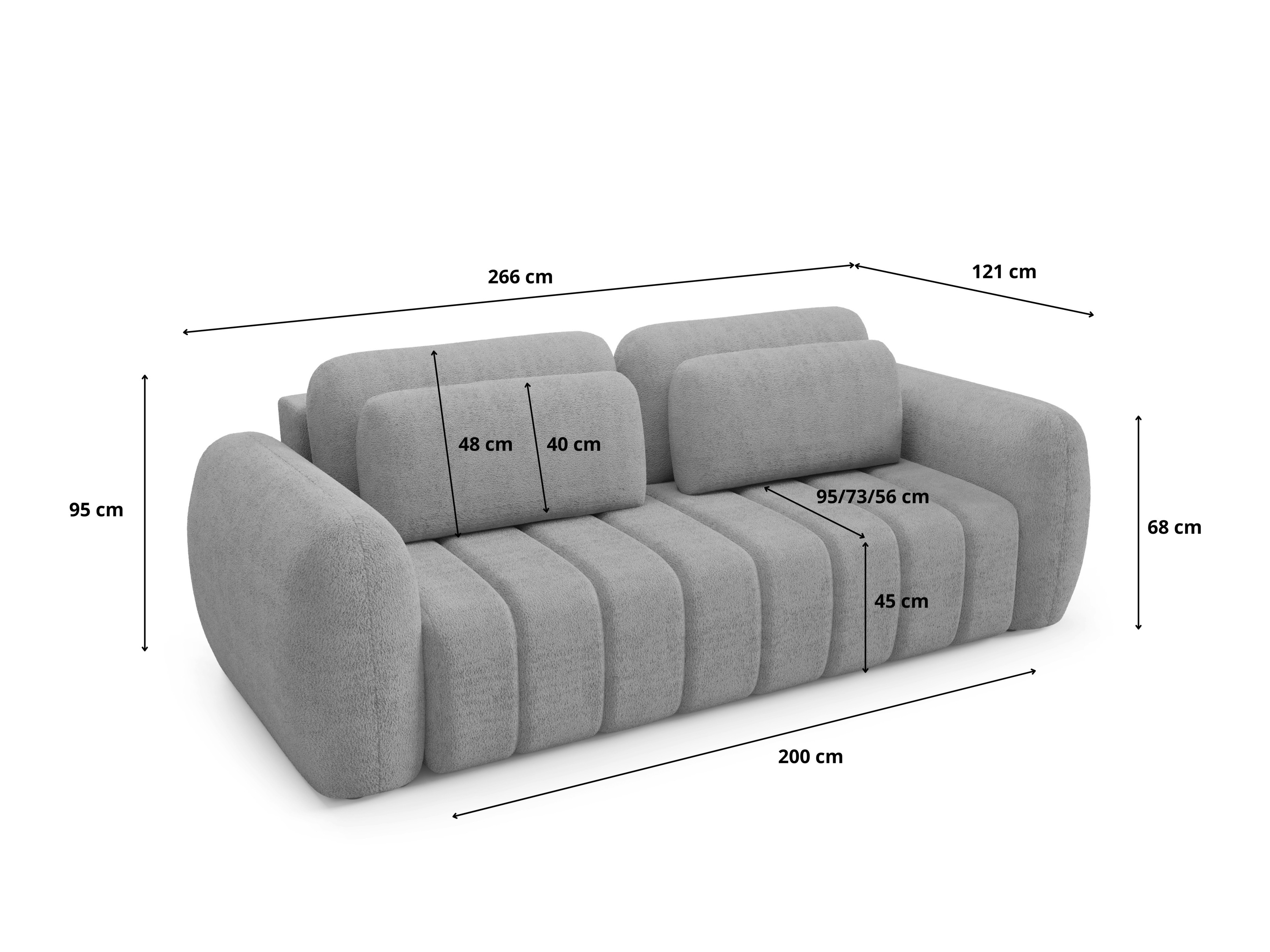 Sofa bed Franklin 105 (Quelle 54)