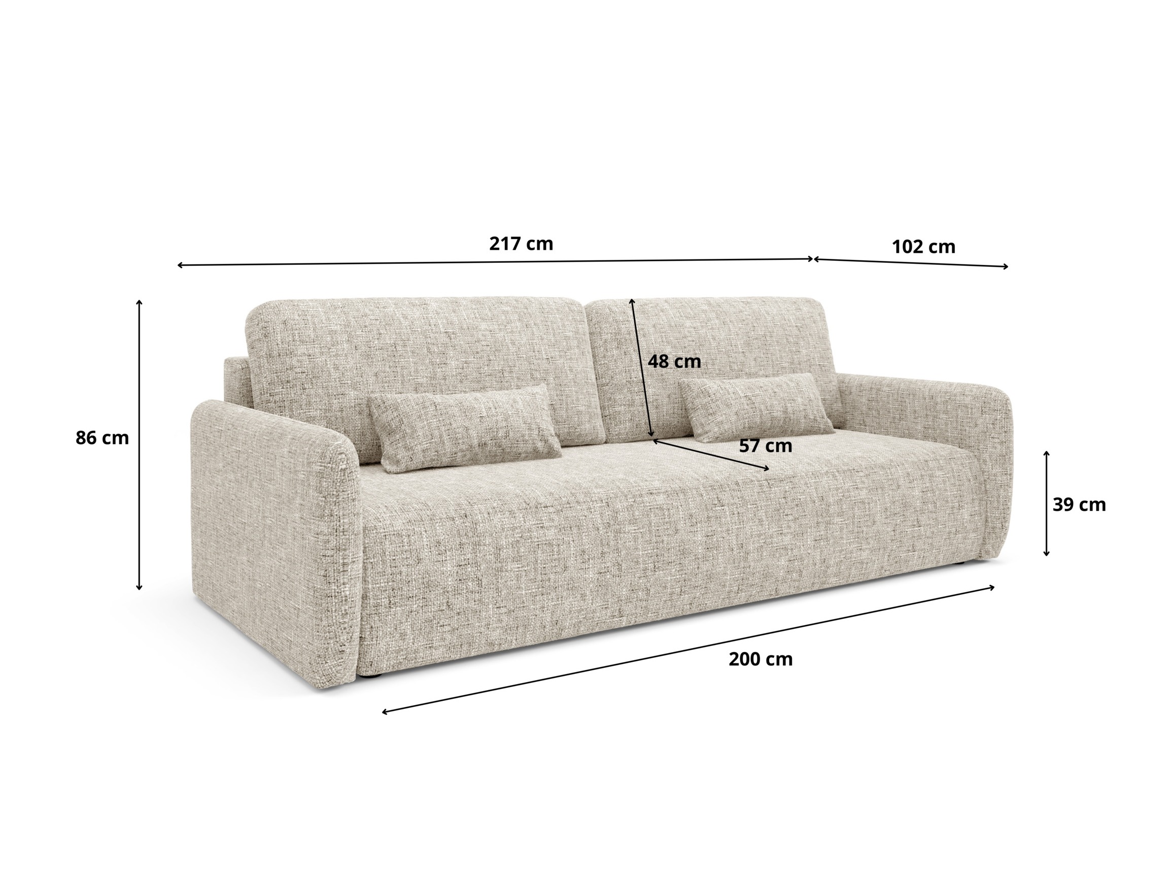 Sofa bed Franklin 106 (Imo 10)
