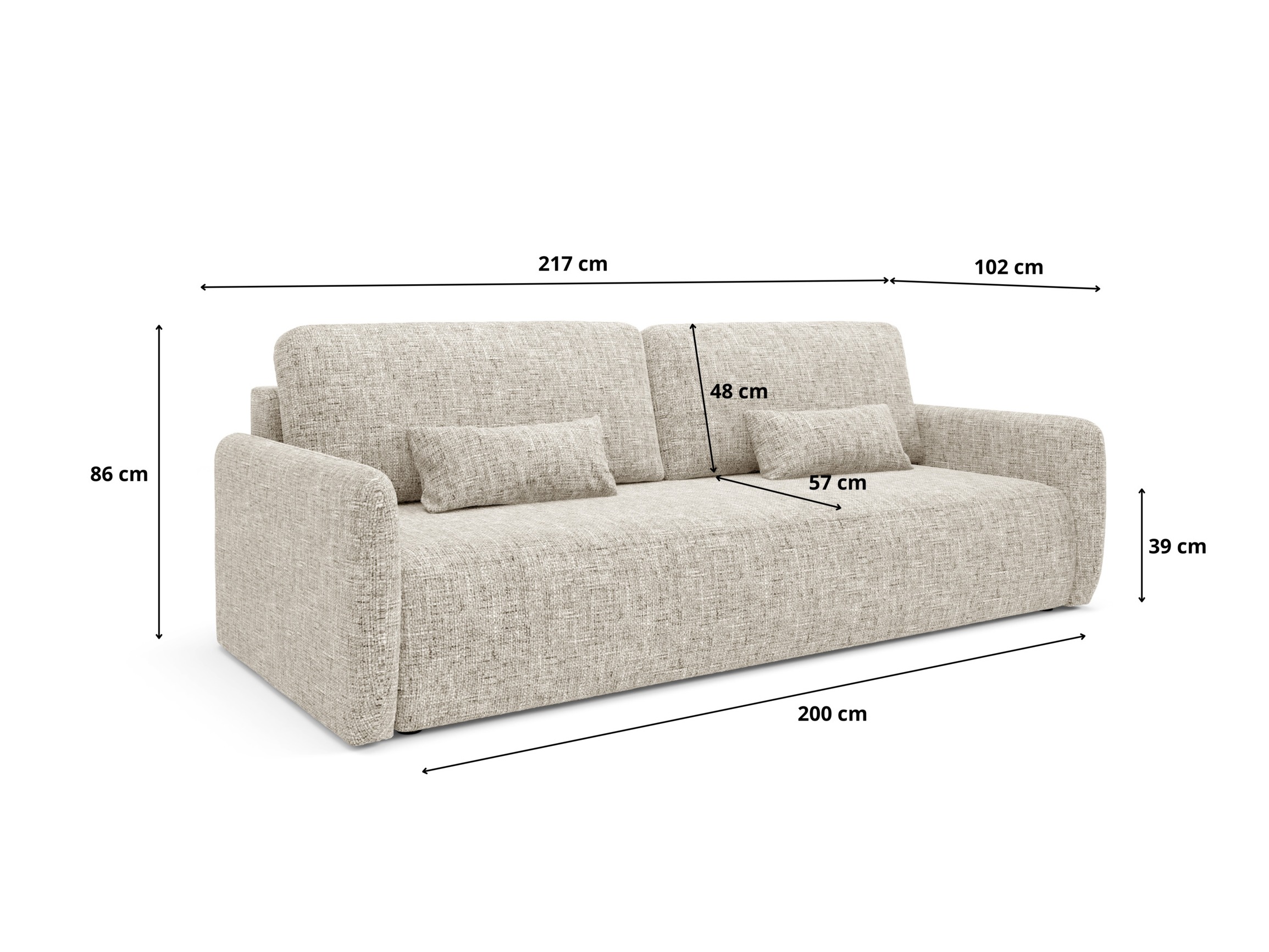 Sofa bed Franklin 106 (Imo 25)
