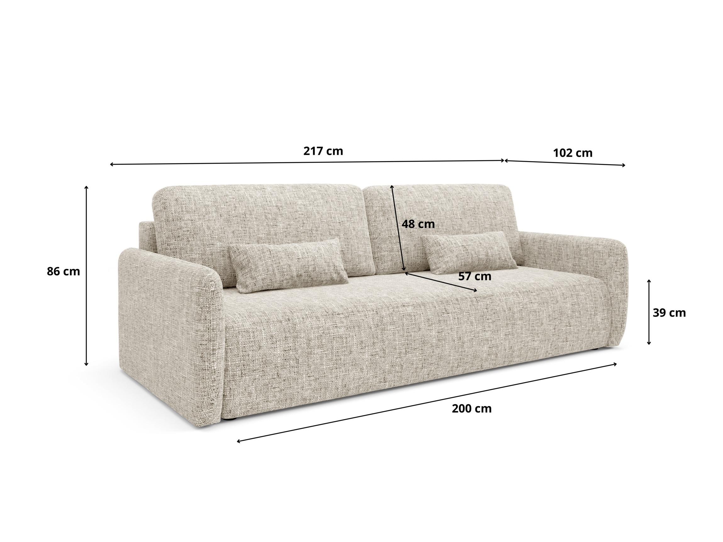 Sofa bed Franklin 106 (Imo 35)